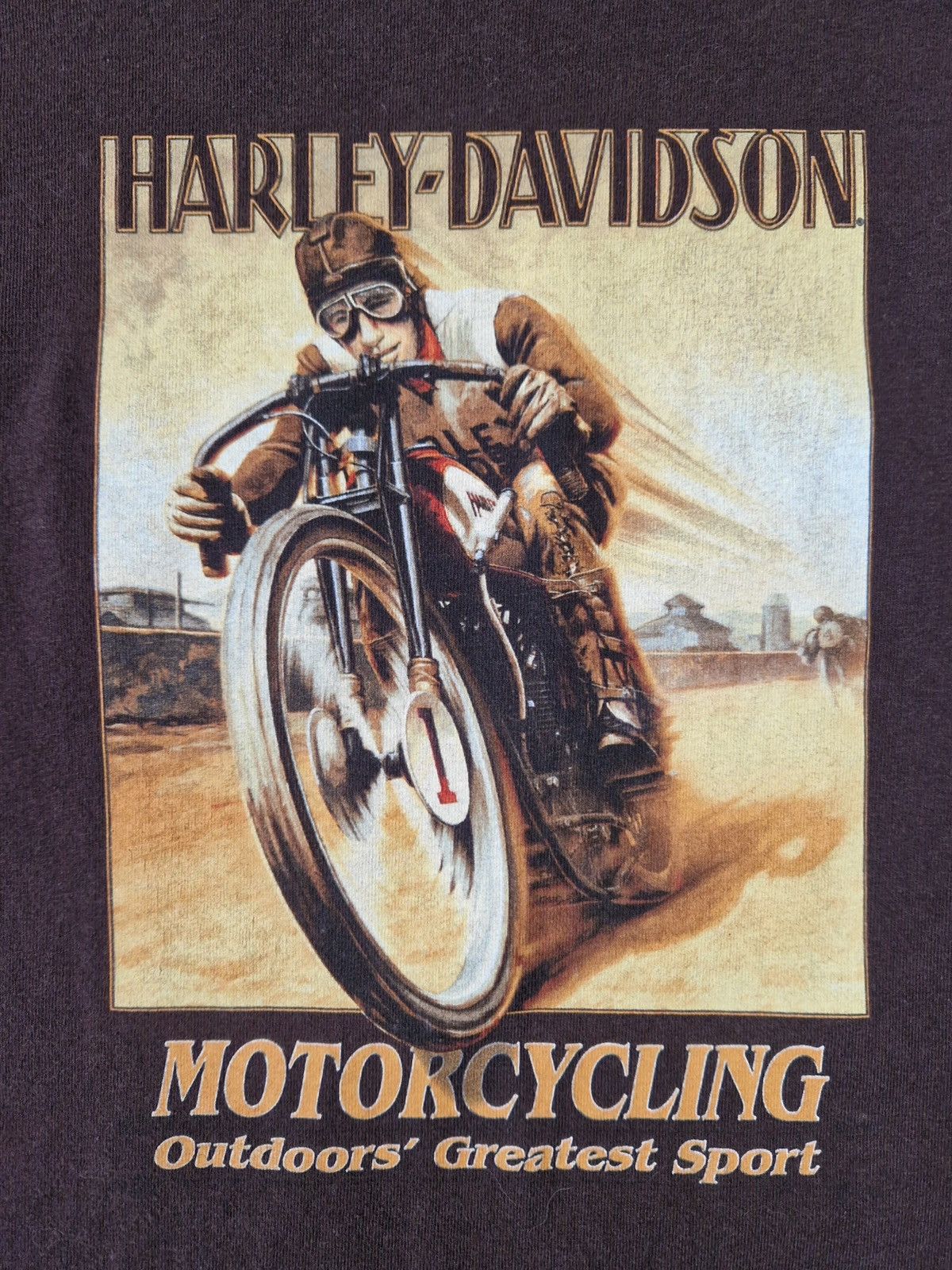Harley Davidson Harley Davidson vintage t-shirt size L Size US L / EU 52-54 / 3 - 3 Thumbnail