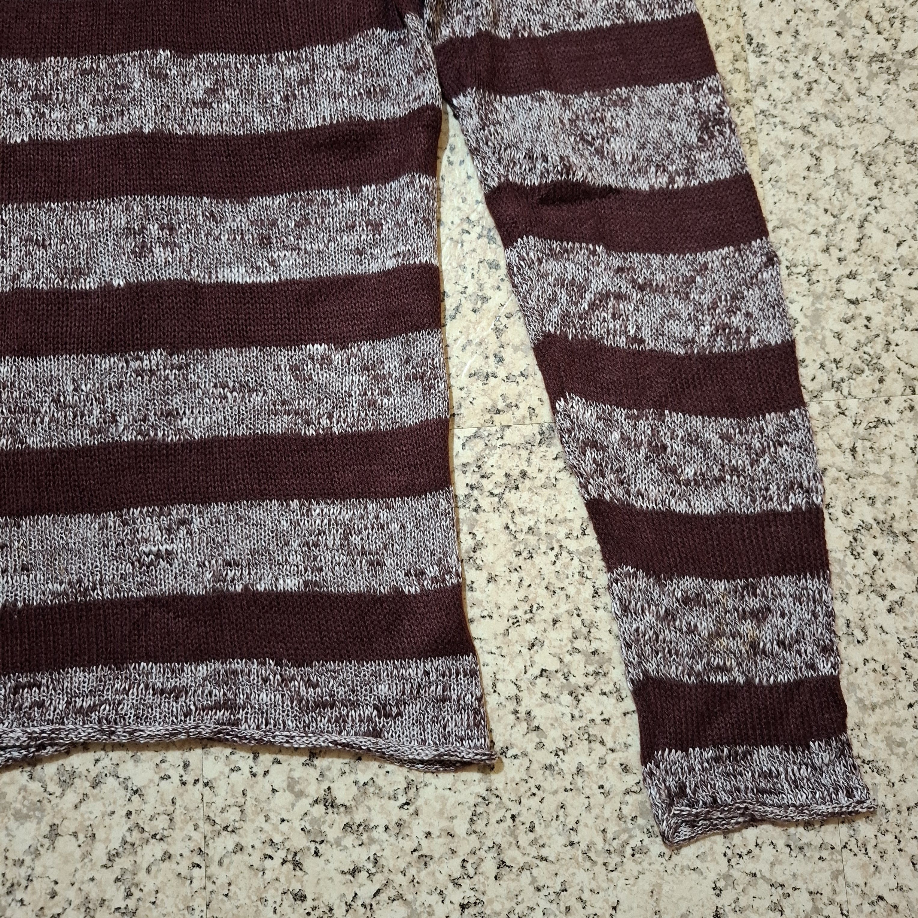 semanticdesign Semantic Design Japan Striped Grunge Knit Sweater Size US M / EU 48-50 / 2 - 14 Thumbnail