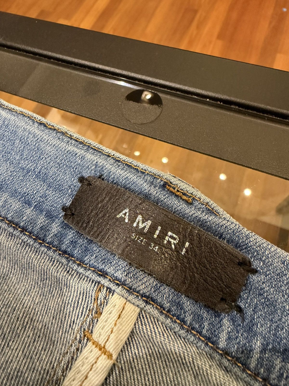 Amiri Amiri Half Track Zipper Denim Jeans Size US 34 / EU 50 - 3 Thumbnail