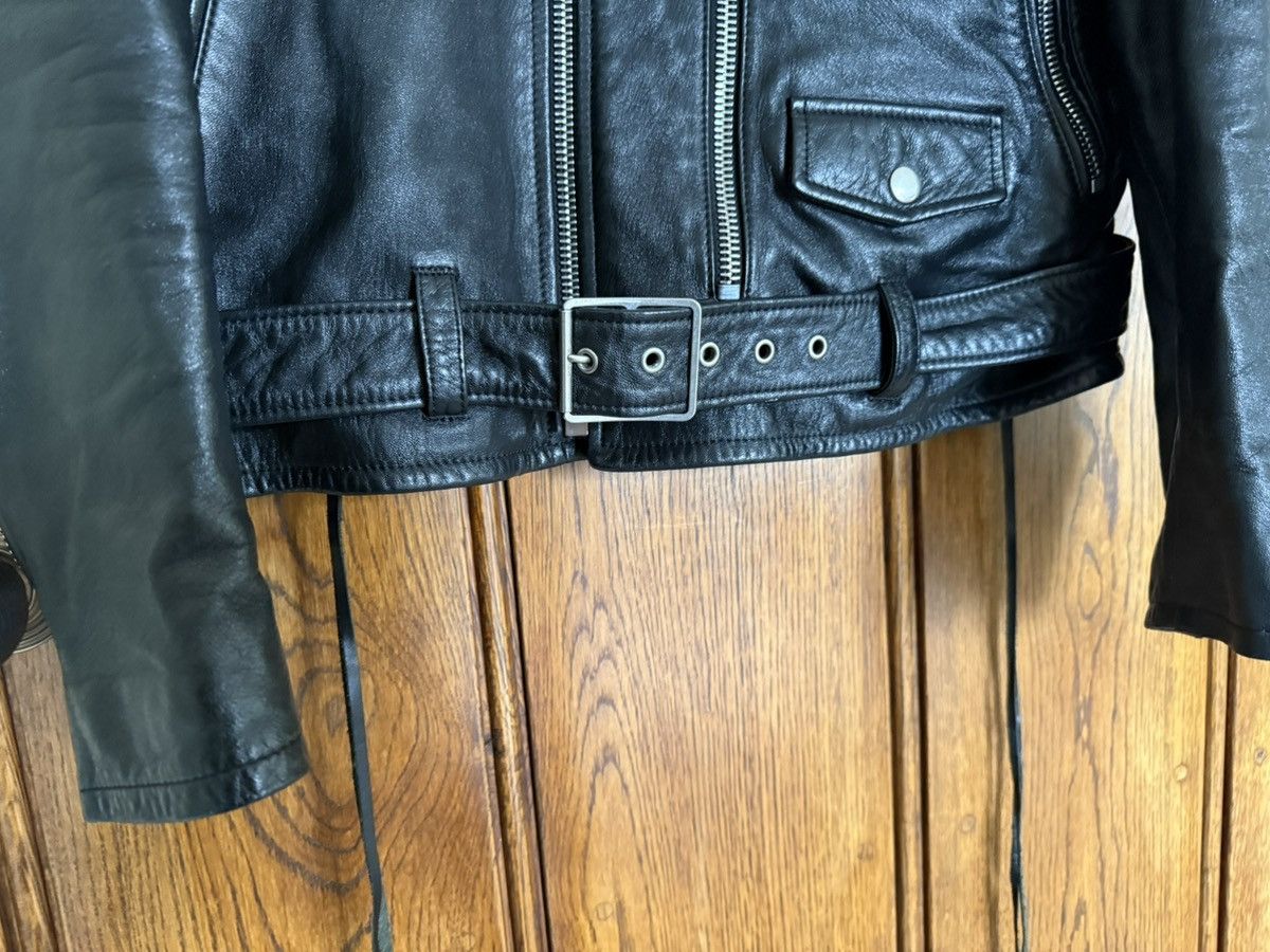 Saint Laurent Paris Saint Laurent Bloodluster leather L17 biker jacket Grail 50 Size US M / EU 48-50 / 2 - 18 Thumbnail