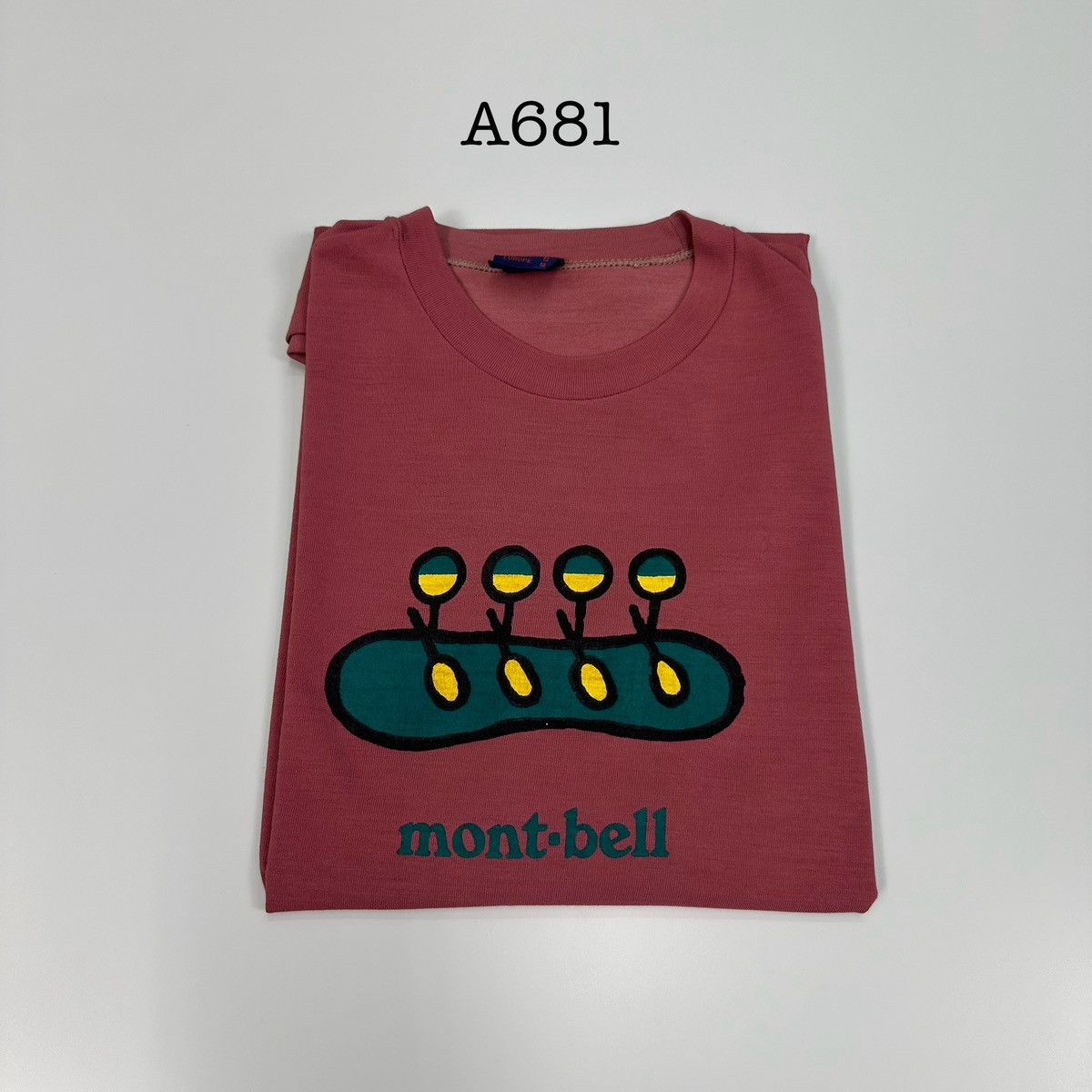 Montbell Vintage Montbell Tshirt A681 Size US S / EU 44-46 / 1 - 10 Thumbnail