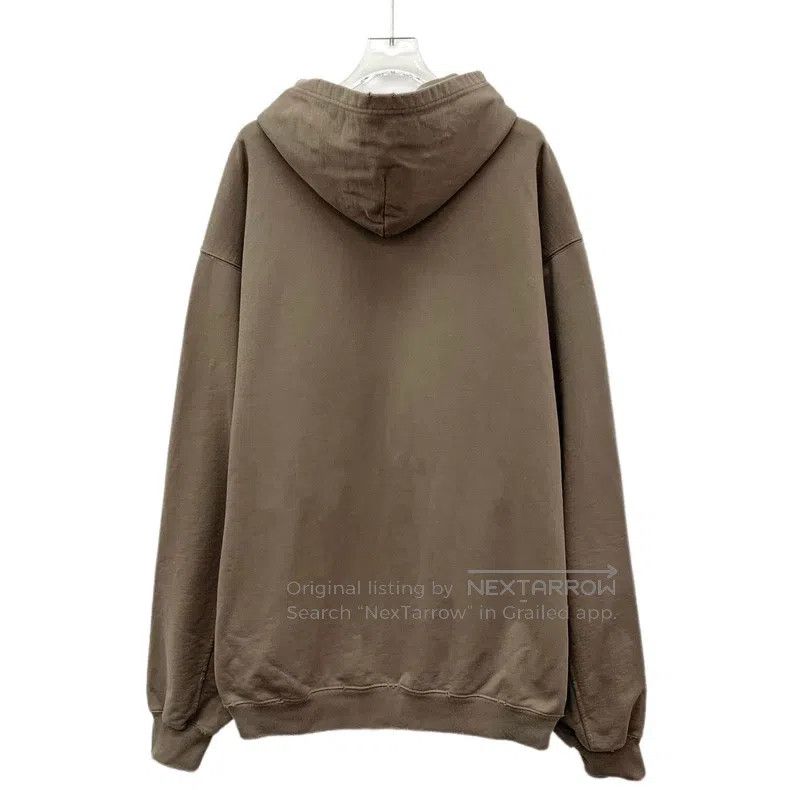 Balenciaga Balenciaga Caramel vintage distressed logo lettering cotto Size US XXS / EU 40 - 2 Thumbnail