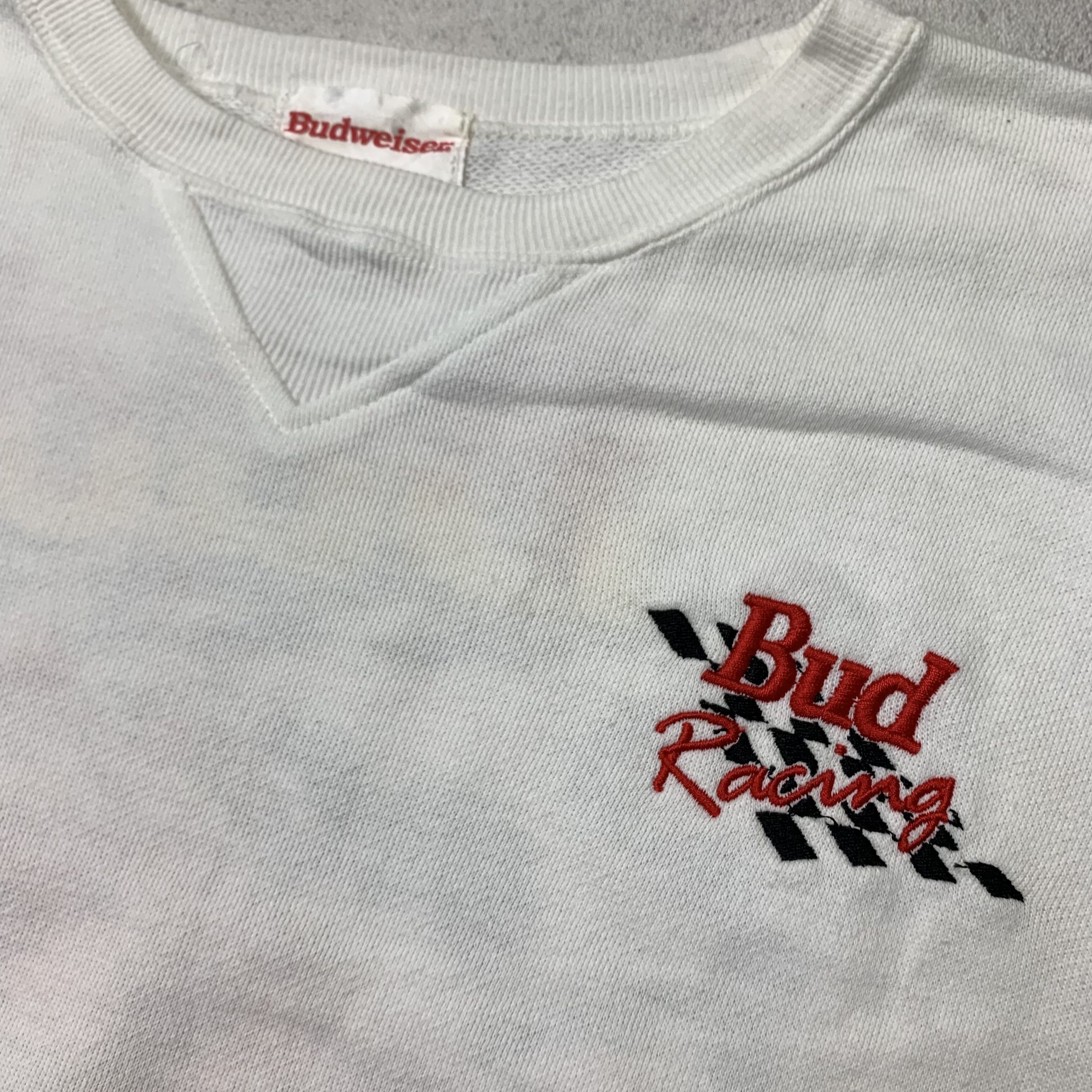 Budweiser Vintage Budweiser Racing Sweatshirt Crewneck Size US S / EU 44-46 / 1 - 4 Thumbnail