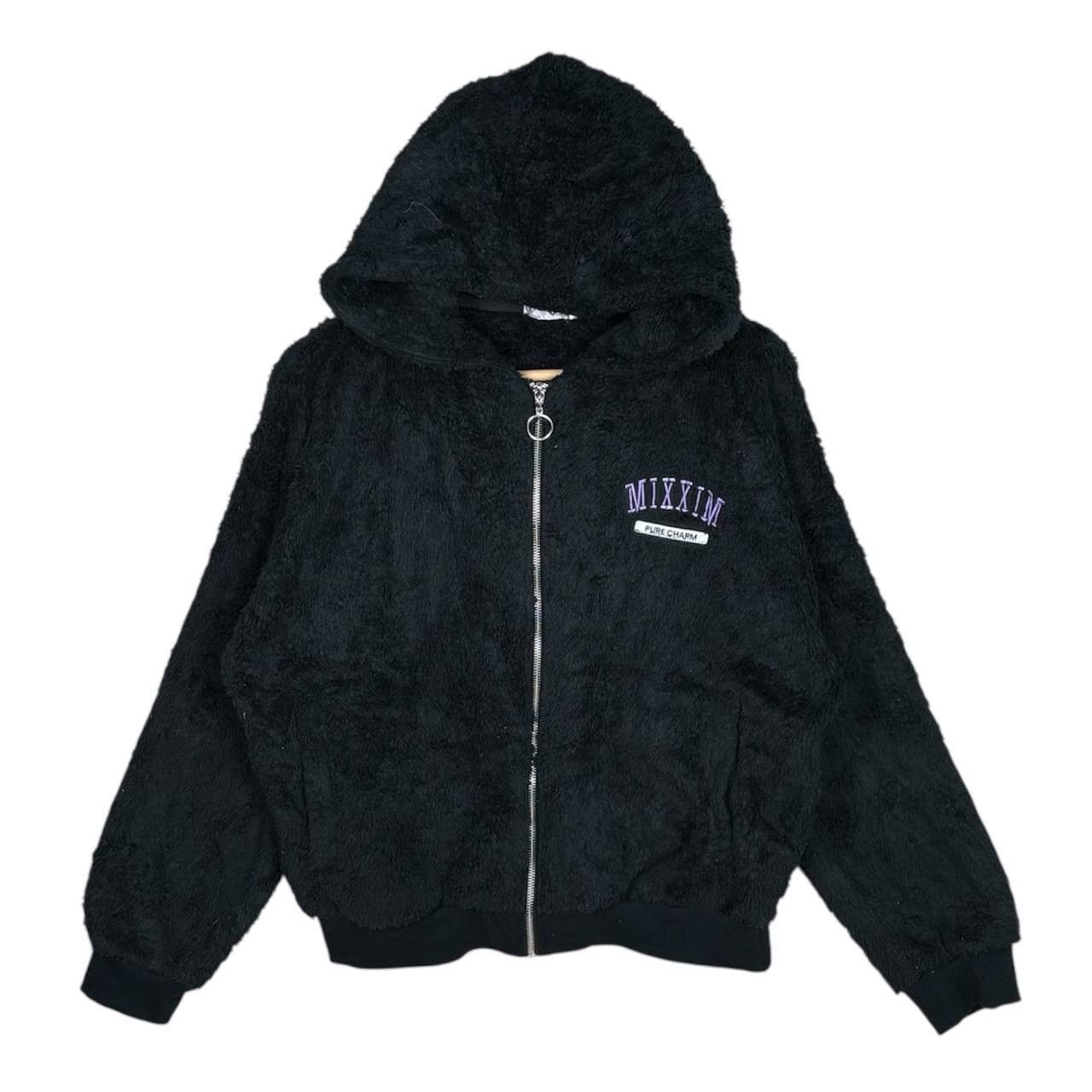 Japanese Brand Japan MIXXIM Fur Sherpa Black Hooded Jacket Size US S / EU 44-46 / 1 - 1 Thumbnail