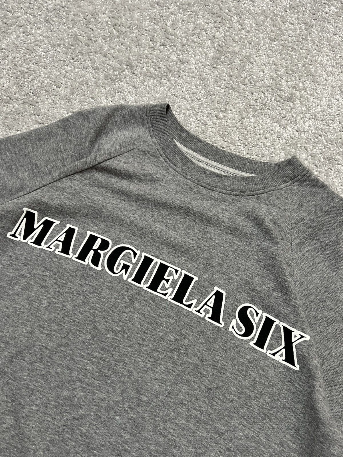 Maison Margiela Maison Margiela Six Cropped Sweatshirt Size XS Size US XS / EU 42 / 0 - 5 Thumbnail