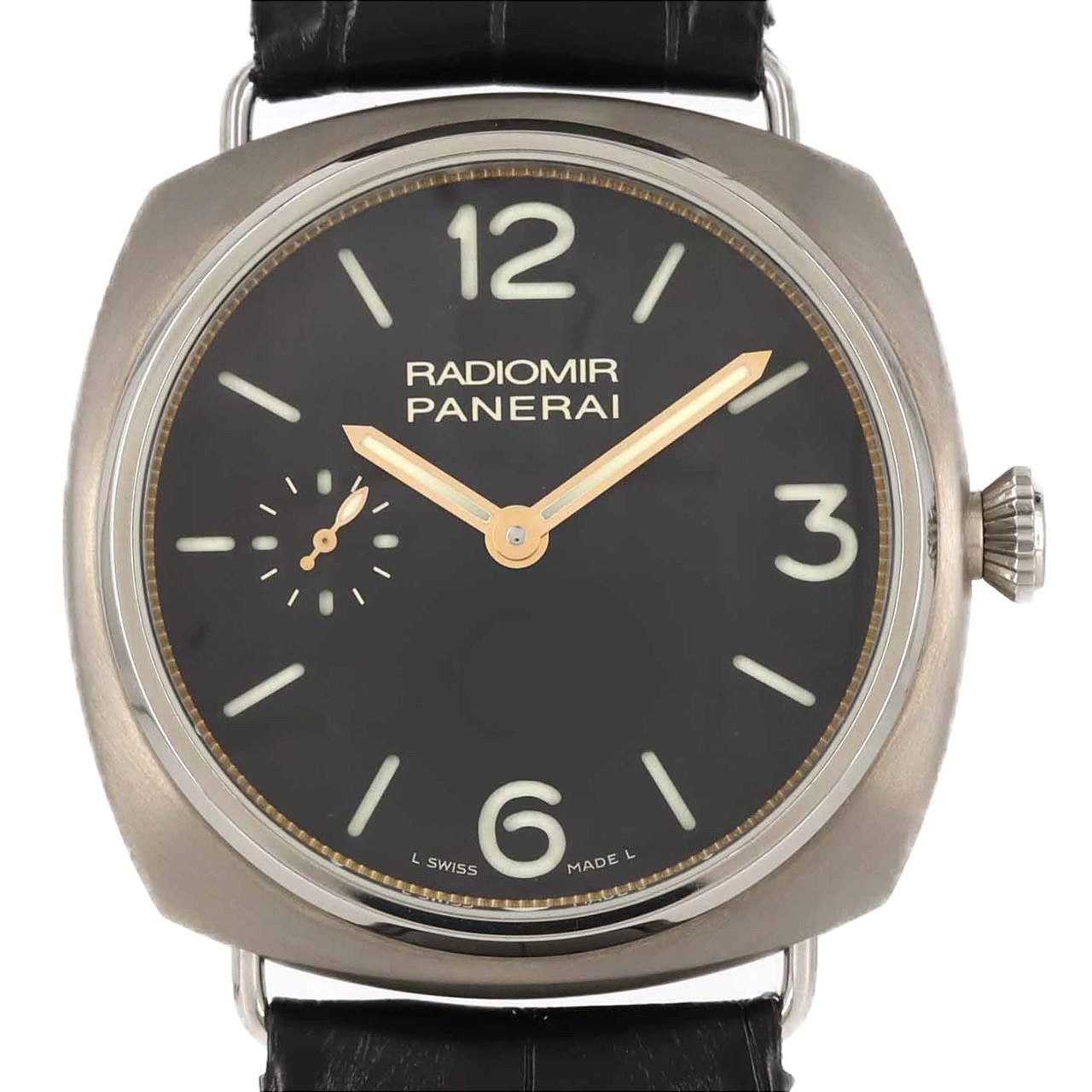 Panerai Panerai Panerai Radiomir Titanium Manual Wind Metal Other PAM00309 DUTY FREE for USA Size ONE SIZE - 1 Thumbnail