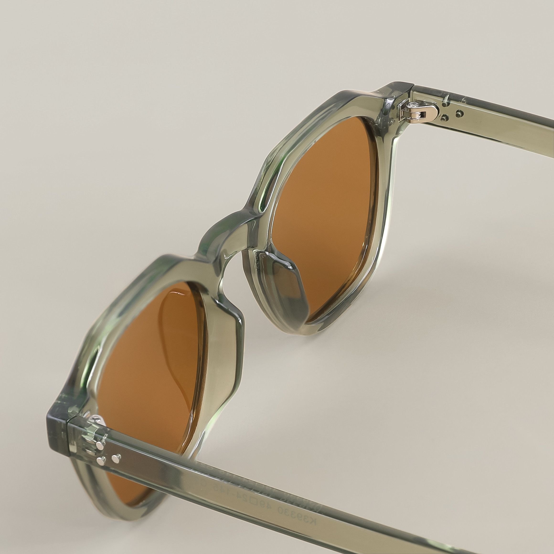 Electric Visual Retro polarised sunglasses polygon frame Size ONE SIZE - 4 Thumbnail