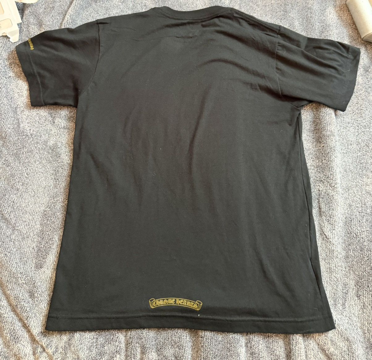 Chrome Hearts Chrome Hearts Neck Logo SS Pocket Crewneck Tee Black Size M Size US M / EU 48-50 / 2 - 6 Thumbnail