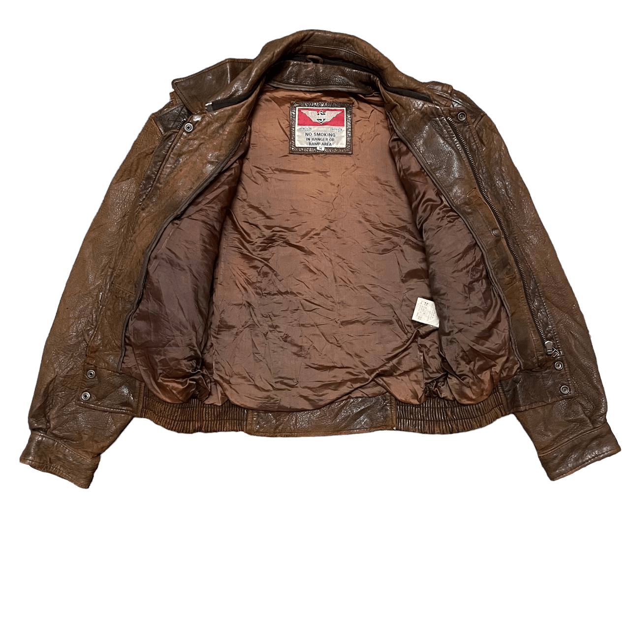 Leather Vintage Skelly Leather Jacket Size US M / EU 48-50 / 2 - 5 Thumbnail