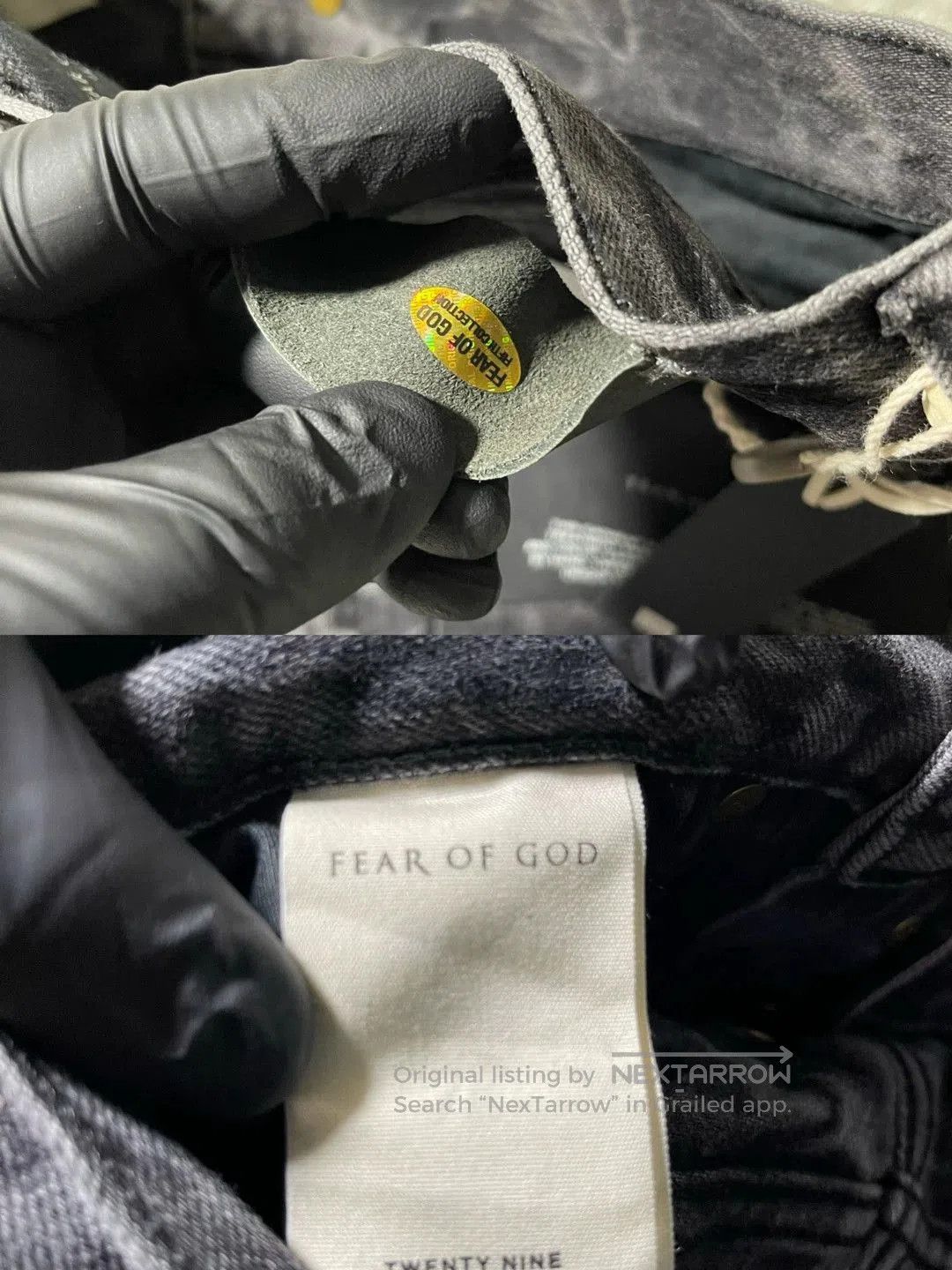 Fear of God fear of god water pattern jeans. Size US 28 / EU 44 - 8 Thumbnail
