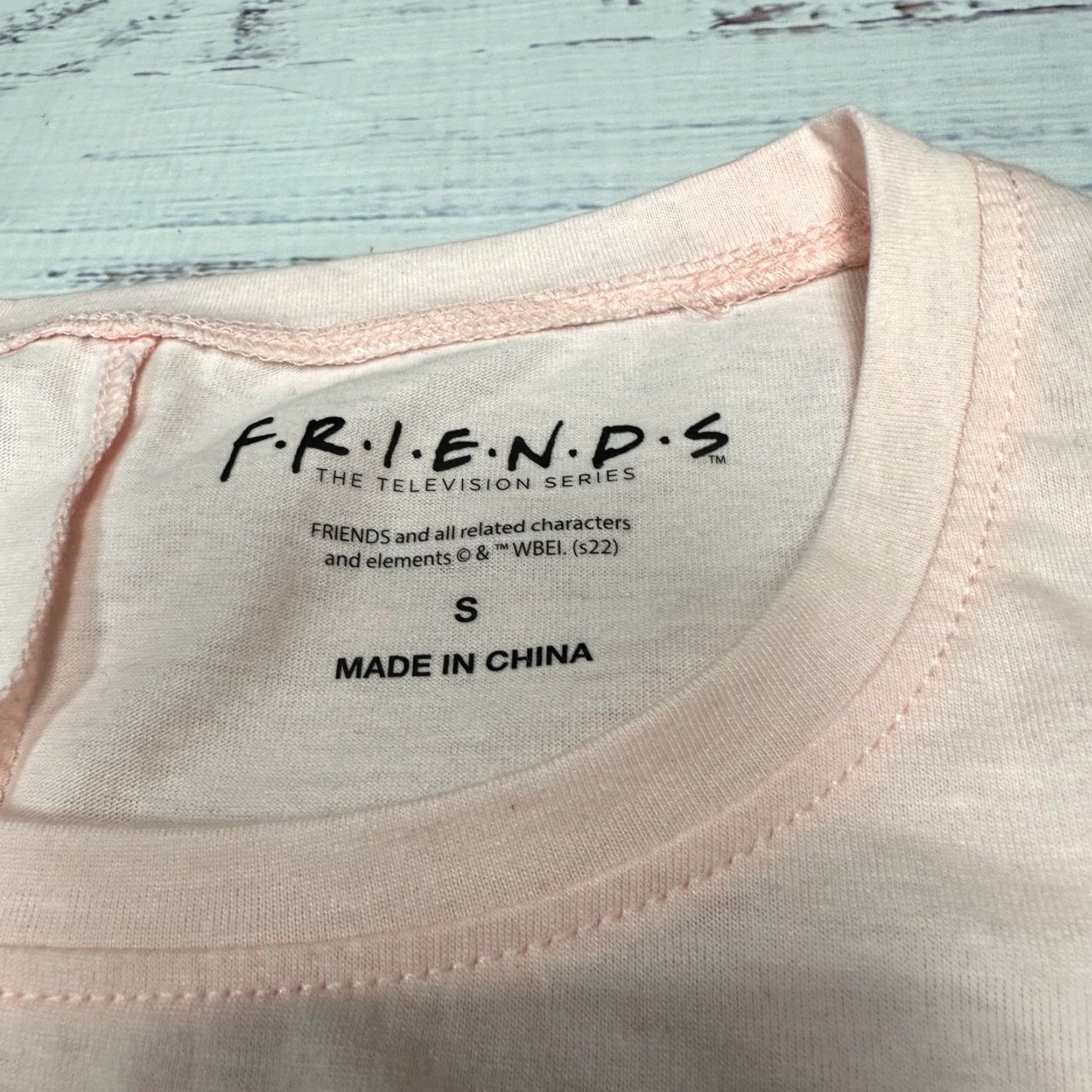 Pinko Friends Pajama Top Short Sleeve Graphic Print Pink S NWT Womens Sleepwear Chemise Size S / US 4 / IT 40 - 4 Thumbnail