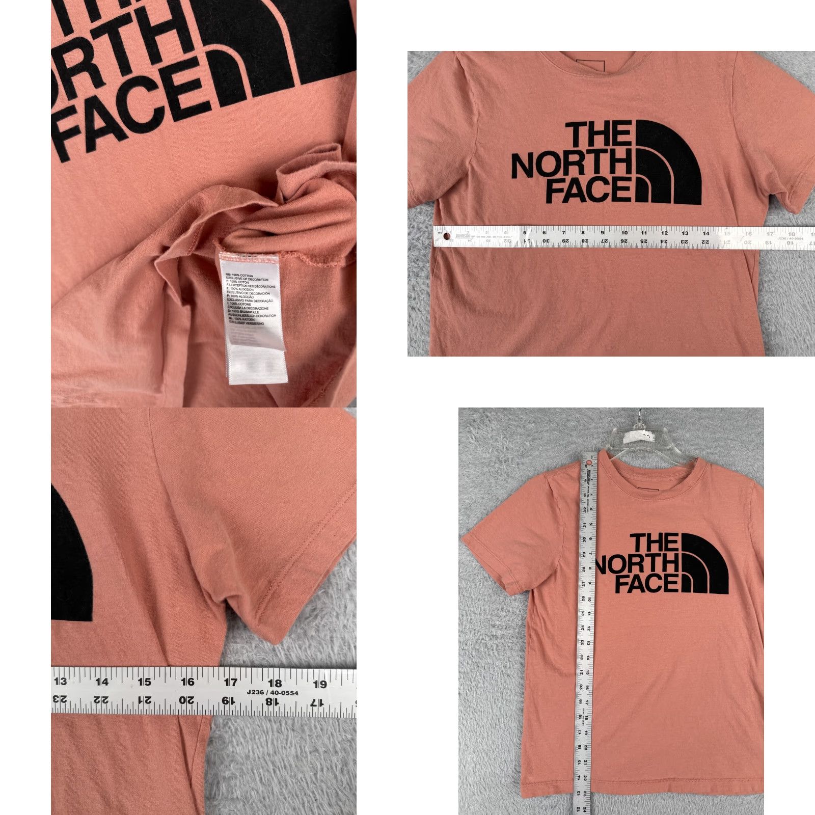 The North Face The North Face Shirt Womens S Pink Short Sleeve Crew Neck 100% Cotton Hike Shirt Womens S Pink Short Sleeve The North Face Size S / US 4 / IT 40 - 8 Thumbnail