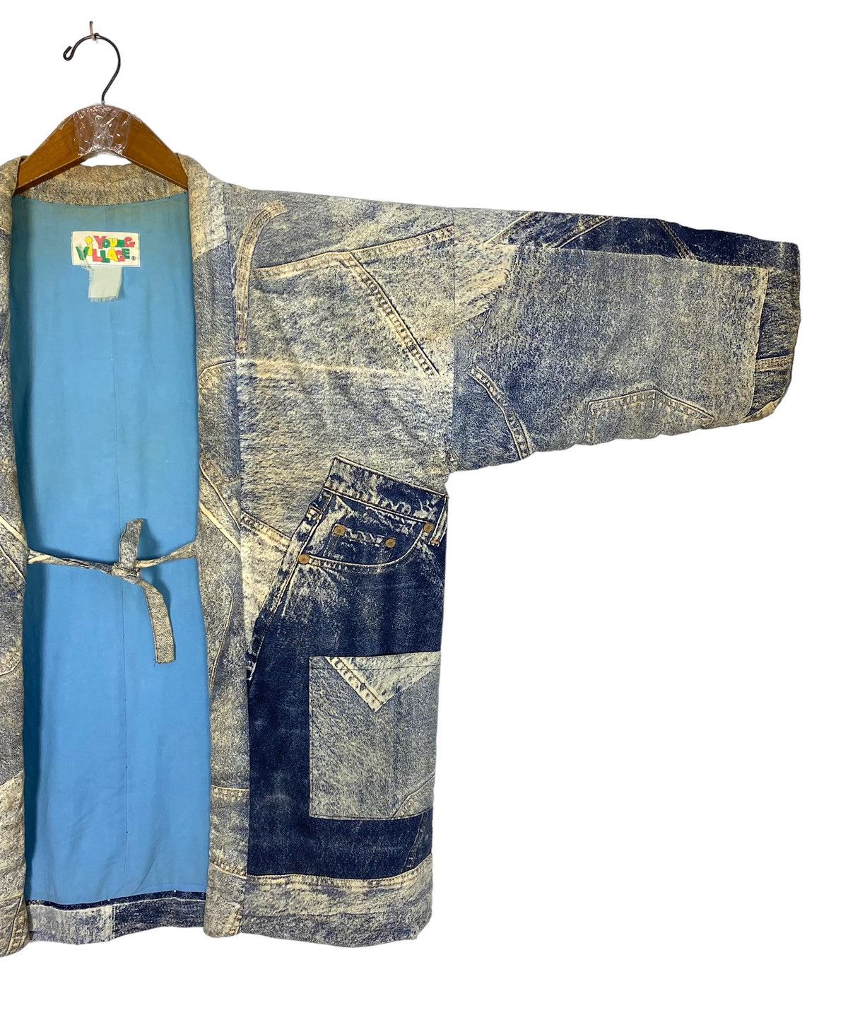 Japanese Brand Rare‼️ Vintage Kimono Full Print James Deans Levis’ Logo Size US M / EU 48-50 / 2 - 7 Thumbnail