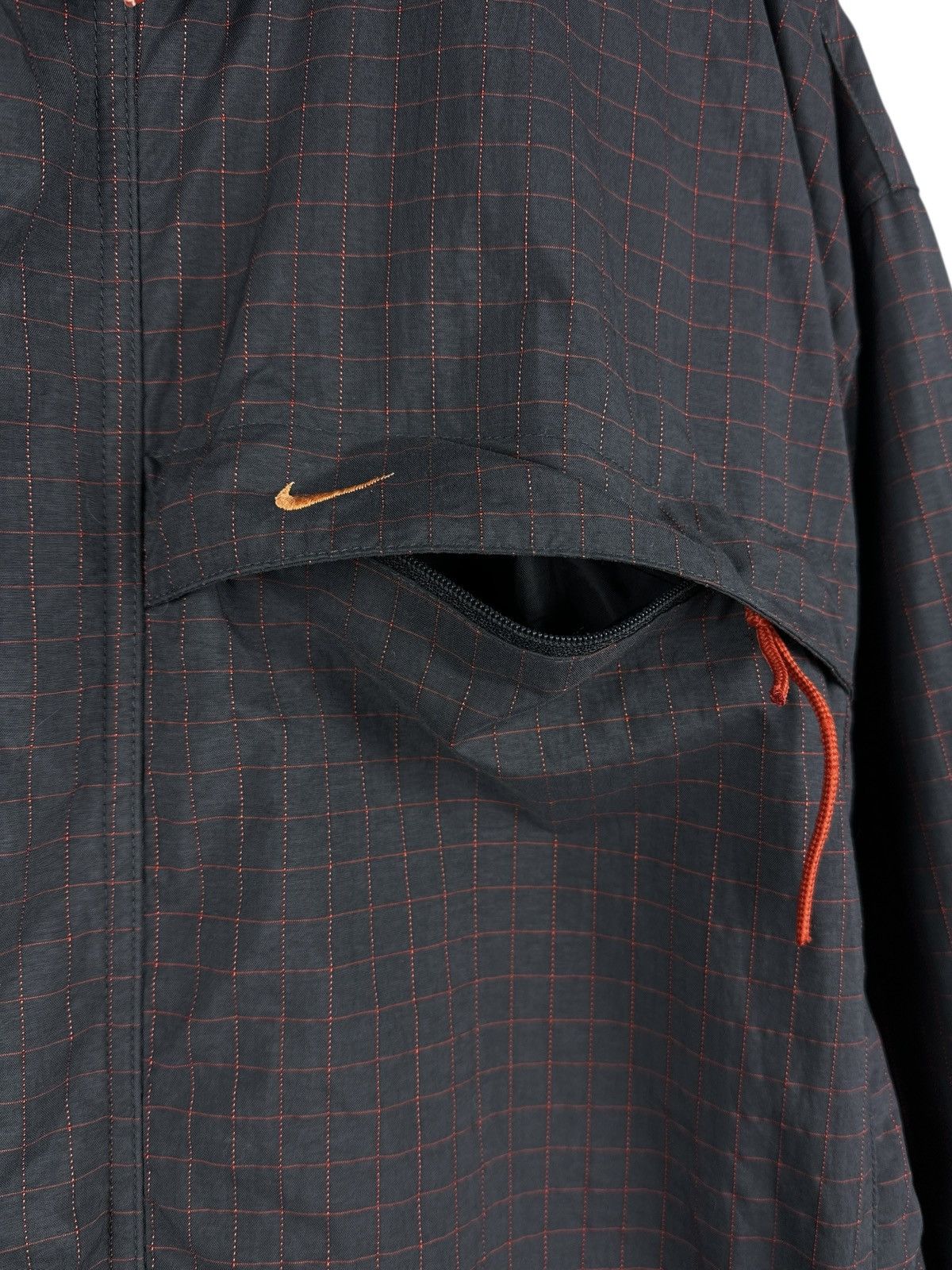 Nike Vintage Y2K Nike Nylon Jacket Full Zip Hooded Men’s Size S Size US S / EU 44-46 / 1 - 7 Thumbnail