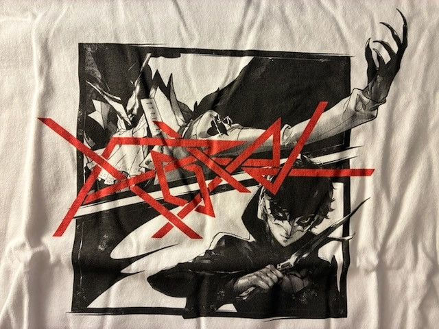 Japanese Brand Persona 5 The Royal R4G Divided Frame Tee (Joker) 2020 New Size US M / EU 48-50 / 2 - 5 Thumbnail