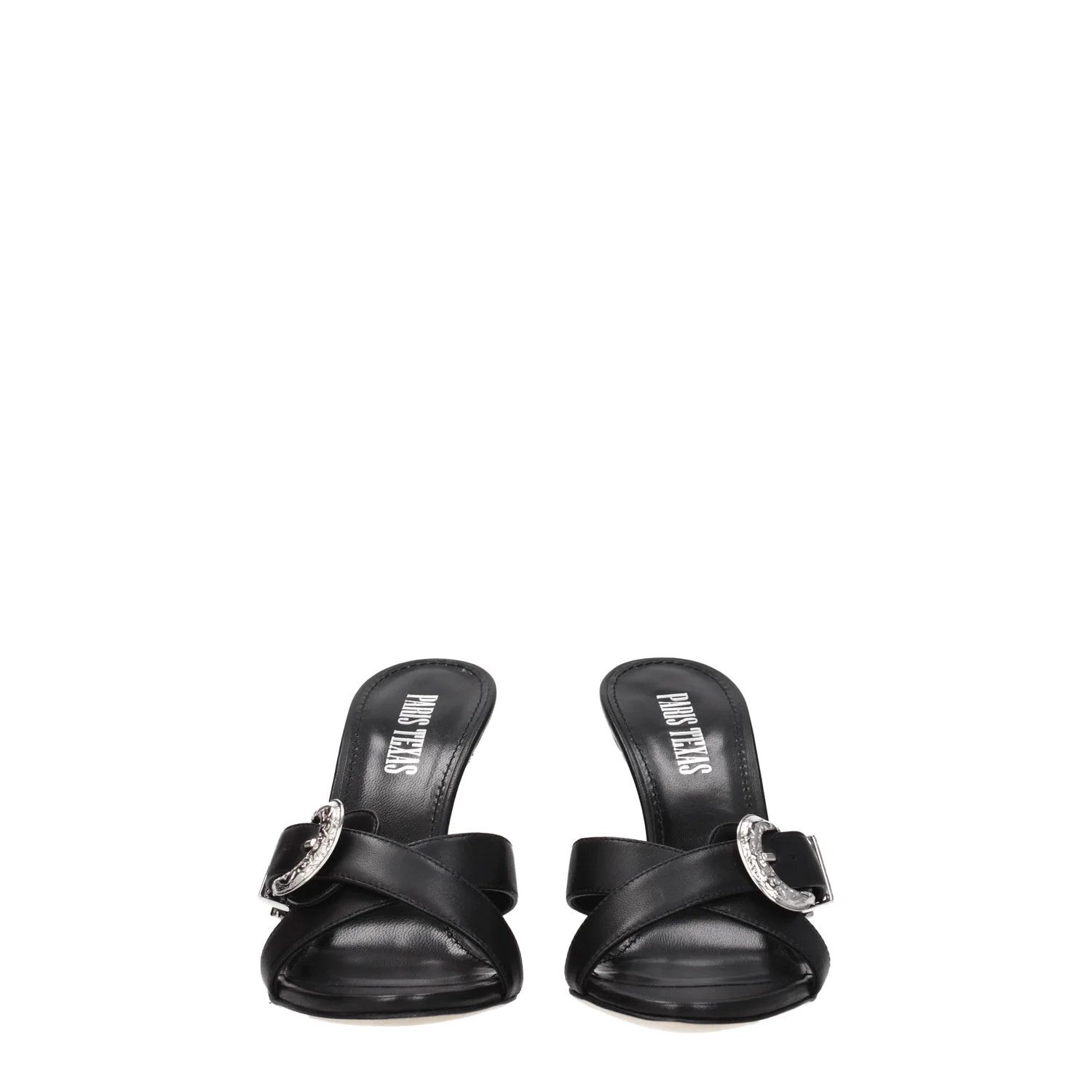 Paris Texas ob1o1e1124 Leather Sandals in Black Size US 10 / IT 40 - 3 Thumbnail