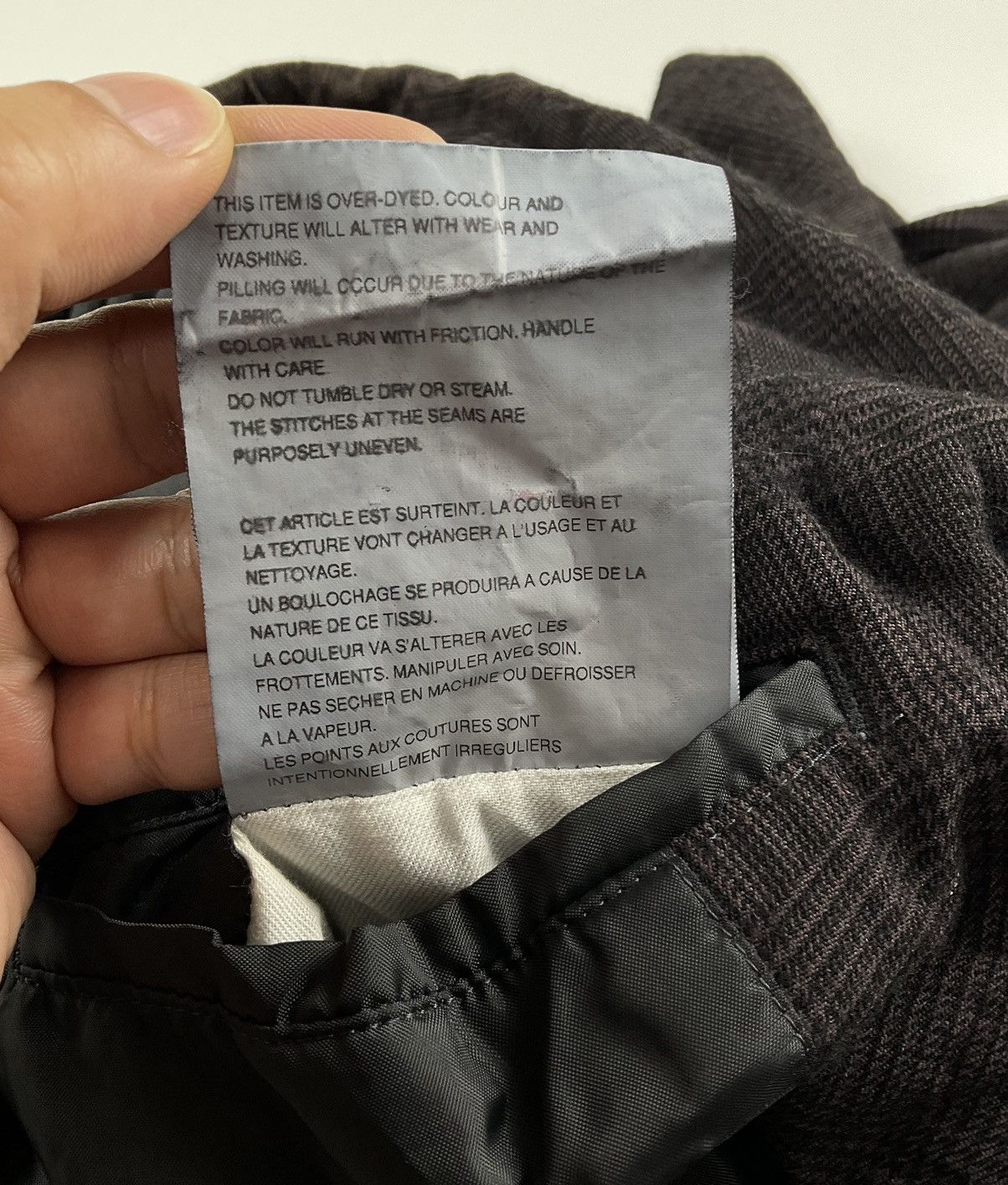 Comme des Garcons Homme Plus Comme des Garcons Homme Plus F/W09 Switching Tailored Jacket Size US S / EU 44-46 / 1 - 14 Thumbnail
