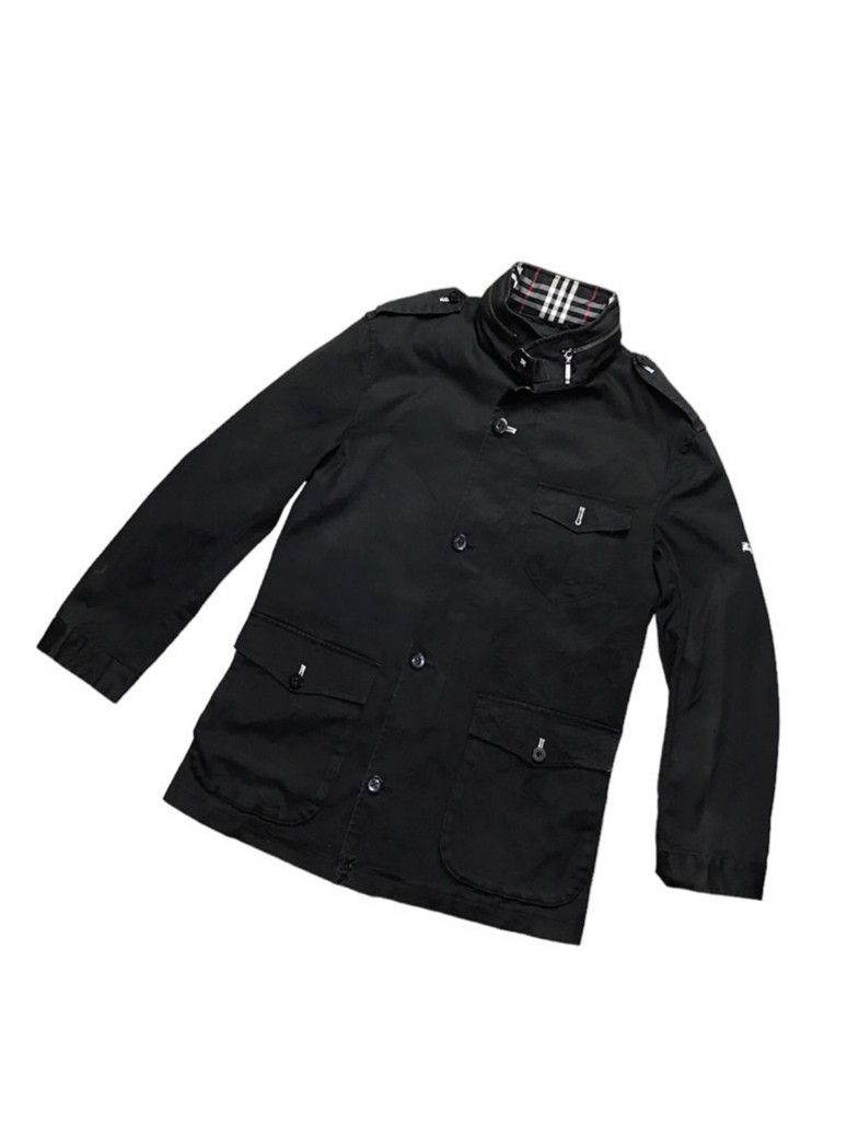 Burberry × Vintage Vintage Burberry Black Size US L / EU 52-54 / 3 - 1 Thumbnail