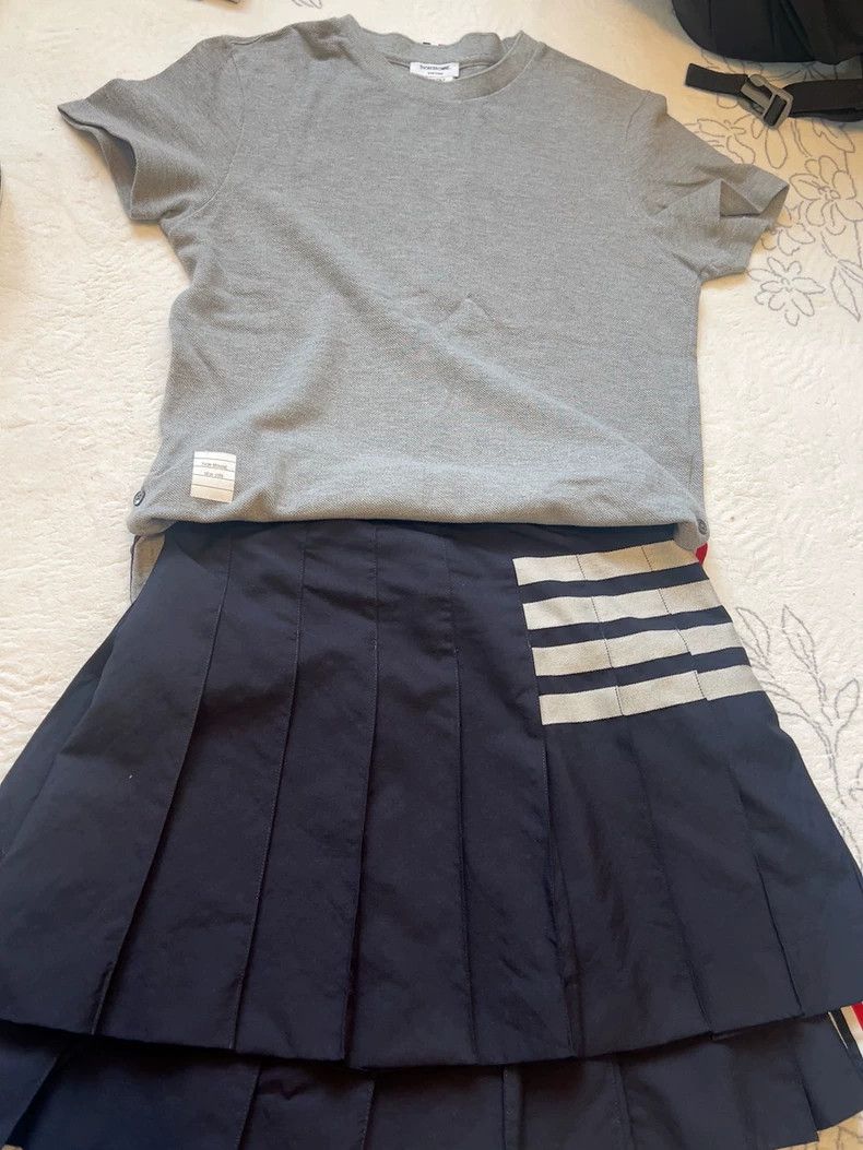 Thom Browne Thom browne Pleated skirt 2504-Nextarrow Size 24" / US 00 / IT 34 - 5 Thumbnail