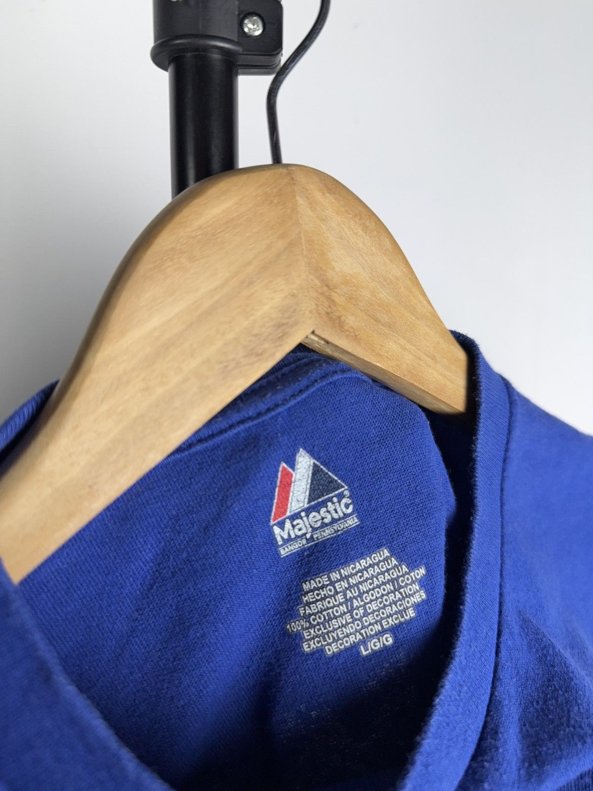 MLB × Vintage Crazy Vintage Majestic Mets Mr. MET T Shirt MLB Size US L / EU 52-54 / 3 - 4 Thumbnail