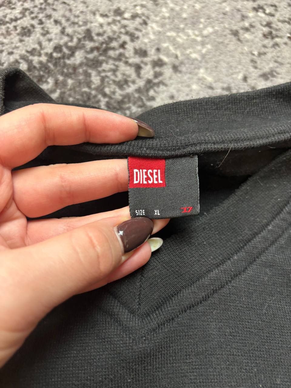 Diesel × Japanese Brand × Vintage Vintage Y2K Diesel Indistry 83 Stripe Embroidered Sweatshirt Size US XL / EU 56 / 4 - 5 Thumbnail