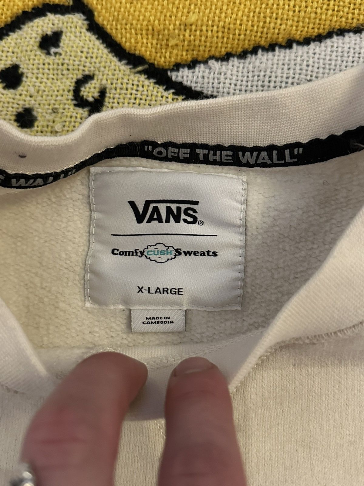 Vans Vans Checkered Sweater Size US XL / EU 56 / 4 - 2 Thumbnail