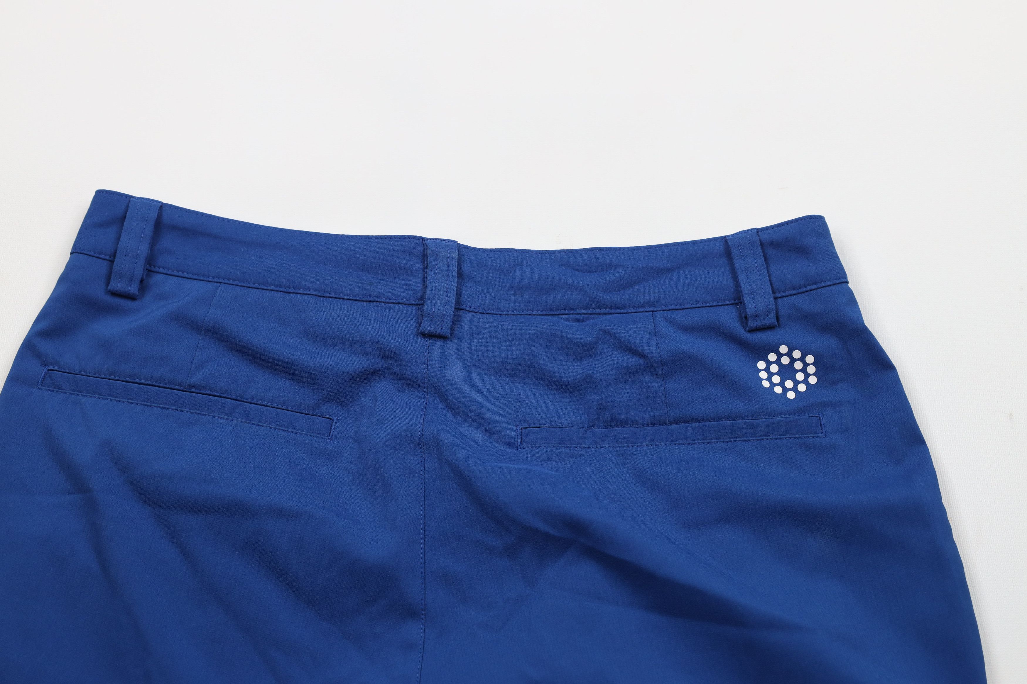 Puma × Vintage Puma Golf Cell Rickie Fowler Tech Golfing Chino Shorts Blue Size US 32 / EU 48 - 9 Thumbnail