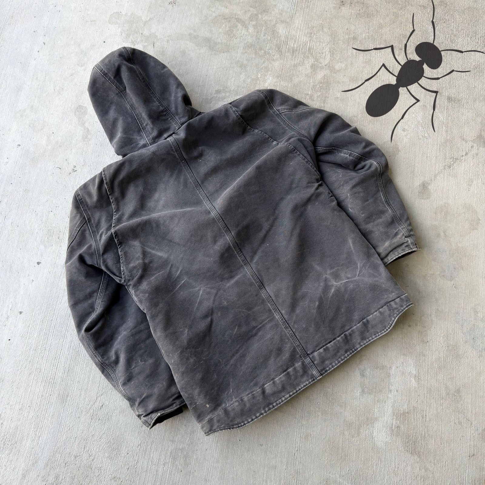 Carhartt × Vintage Carhartt C95 black chore work wear jacket Size US M / EU 48-50 / 2 - 6 Thumbnail