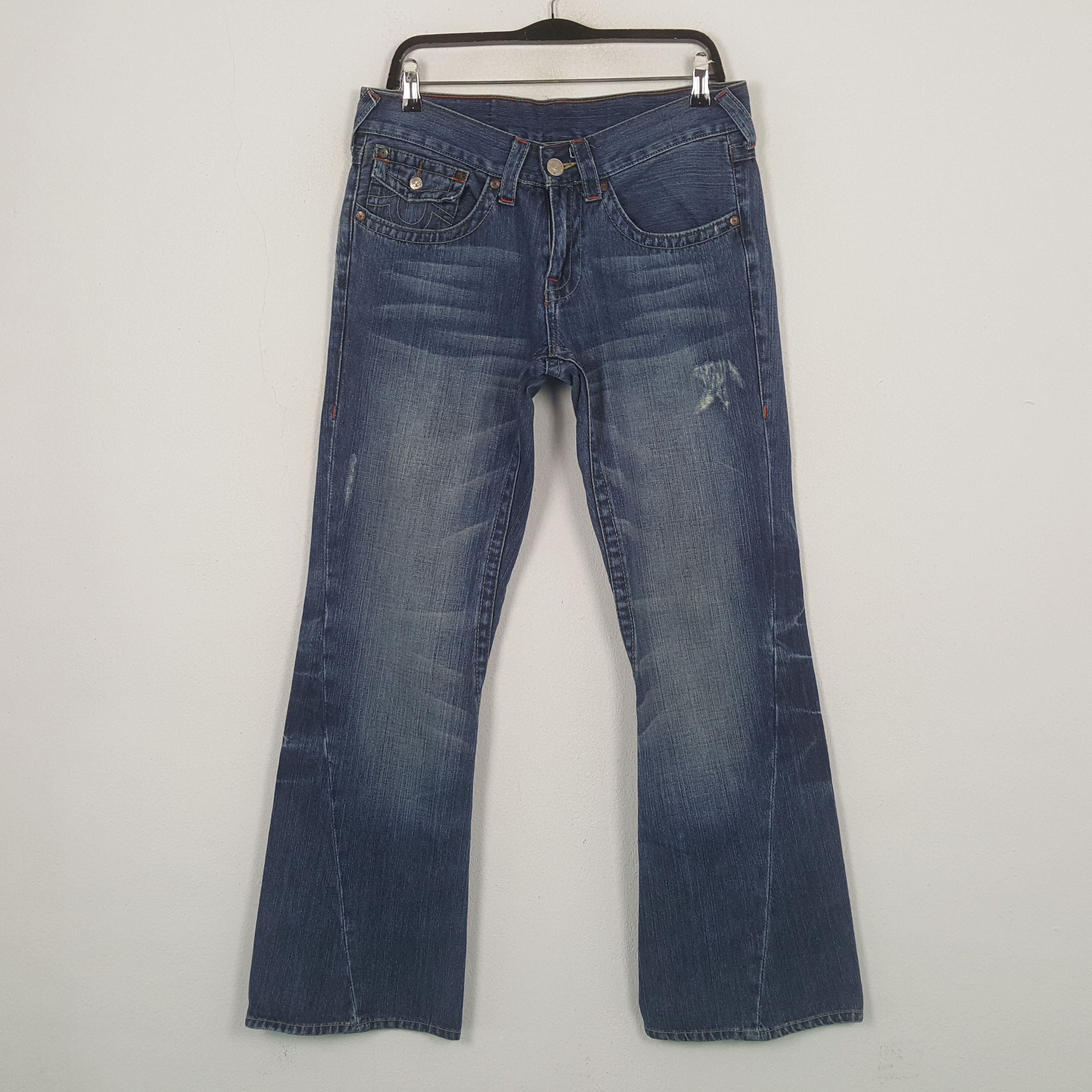 True Religion True Religion Streetwear Fashion Style Jeans C297N15 Size US 32 / EU 48 - 1 Thumbnail