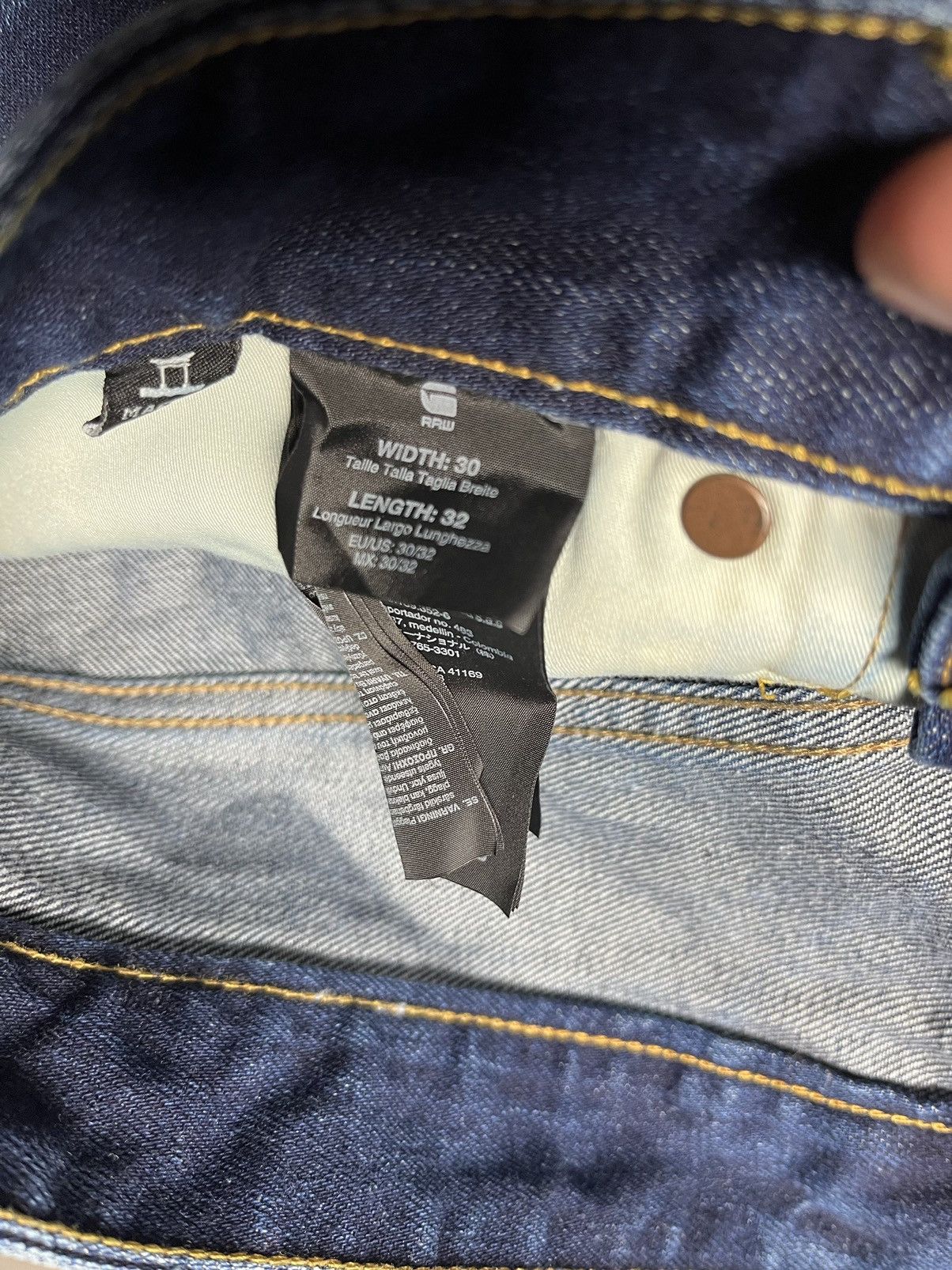 G-Star G star raw denim jeans shorts size 30 Size US 30 / EU 46 - 3 Thumbnail