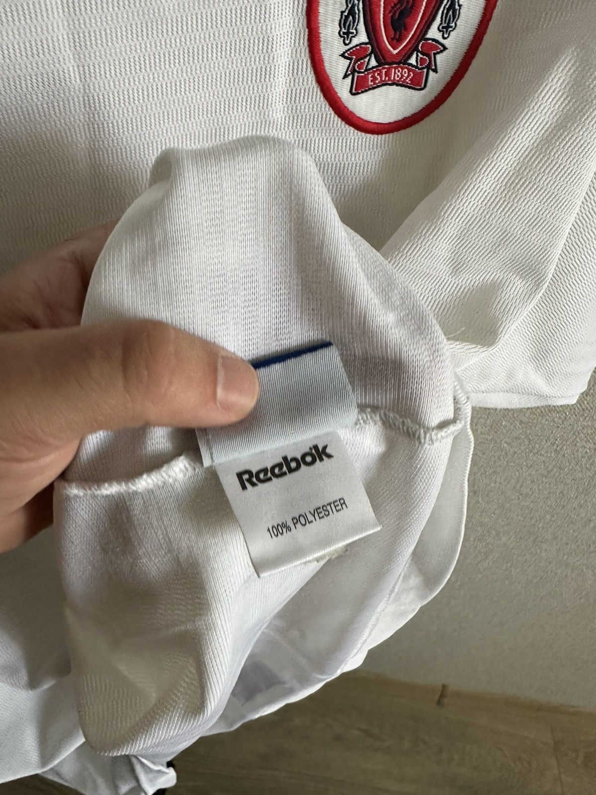 Reebok × Vintage 1998/99 Reebok Liverpool FC Away Vintage Soccer Jersey Size US XL / EU 56 / 4 - 10 Thumbnail