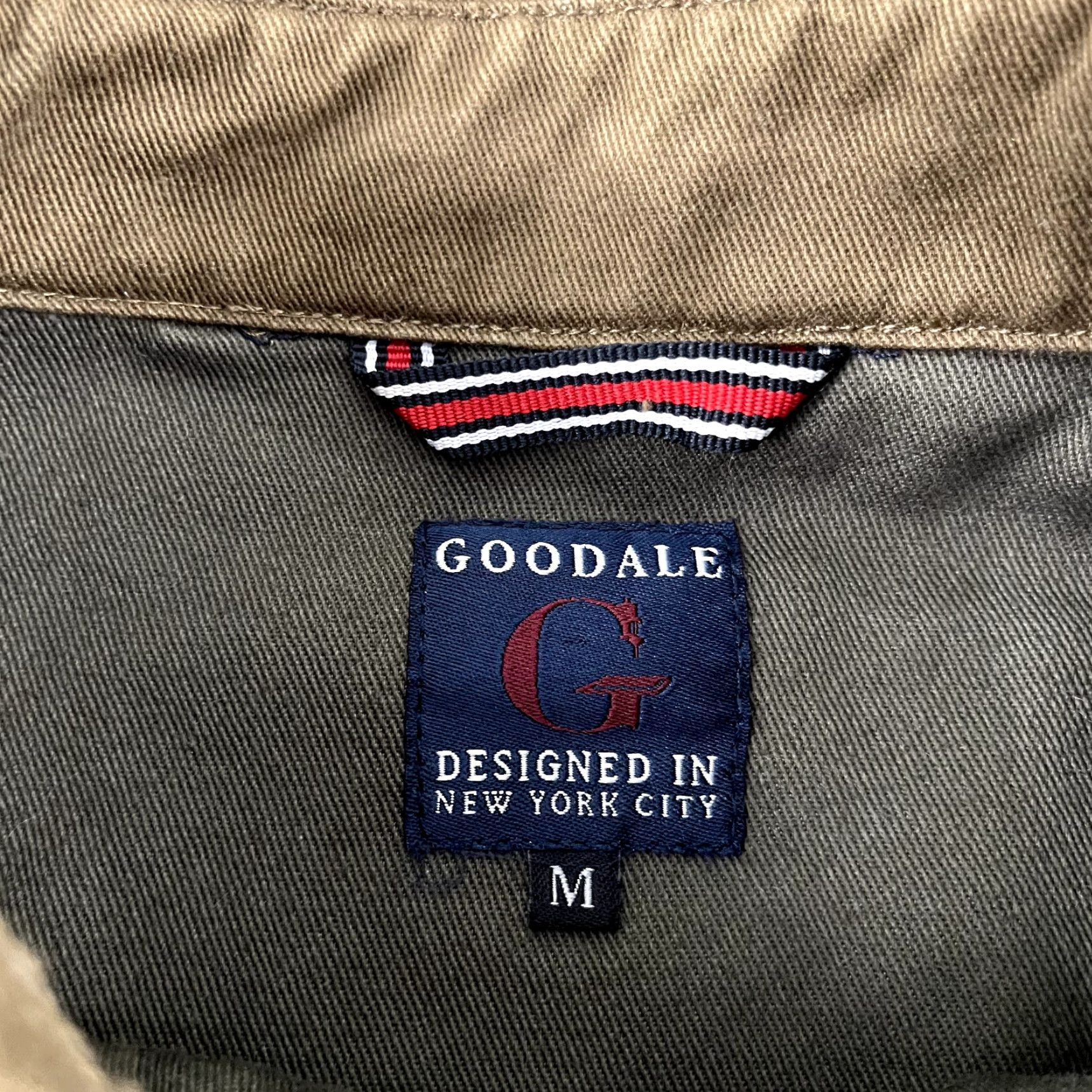 Vintage GOODALE Jacket Mens Medium Green Canvas Elbow Patch Workwear Chore Utility Coat Size US M / EU 48-50 / 2 - 2 Thumbnail