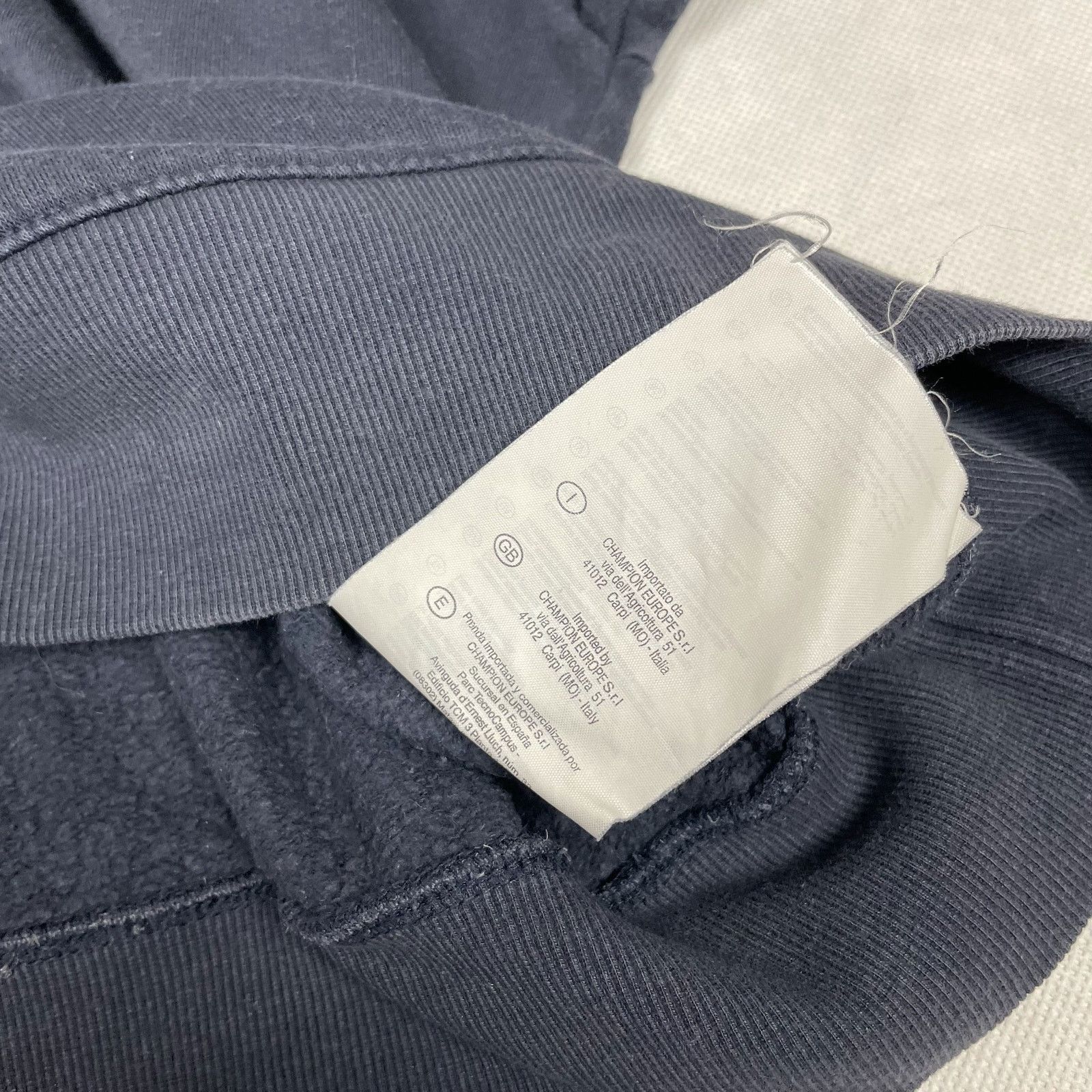 Champion Champion Womens Blue Cotton Fleece-Lined Sweatsuit Set Small Size S / US 4 / IT 40 - 19 Thumbnail