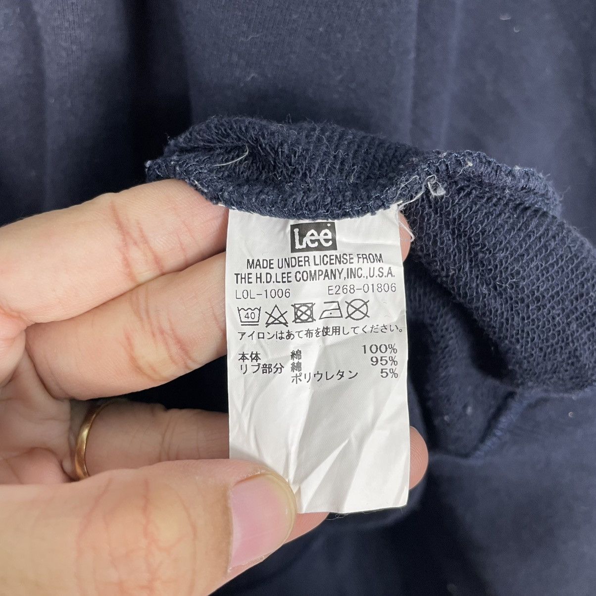 Lee Lee Box Logo Crewneck Sweatshirt Size US M / EU 48-50 / 2 - 12 Thumbnail