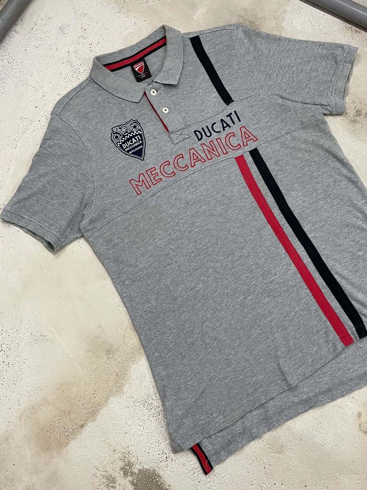 Ducati Ducati Meccanuca Bologna Italian Polos Size US L / EU 52-54 / 3 - 3 Thumbnail