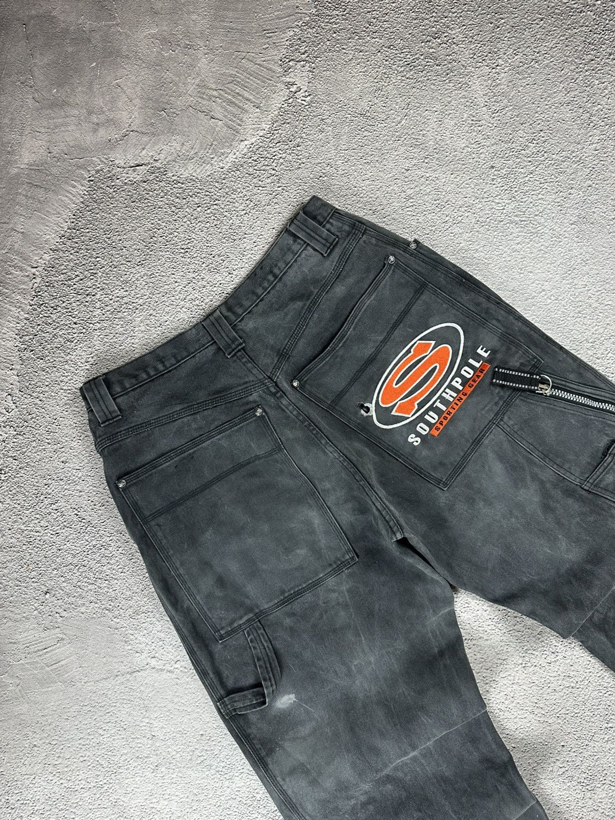 Southpole Vintage Southpole Faded Baggy Jeans Custom Distressed Y2K Size US 36 / EU 52 - 7 Thumbnail