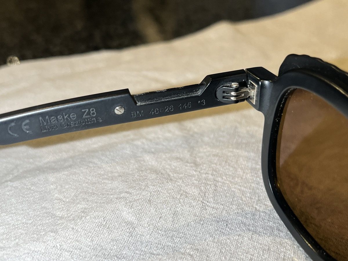 Kuboraum Kuboraum Maske Z8 Black Sunglasses Size ONE SIZE - 6 Thumbnail