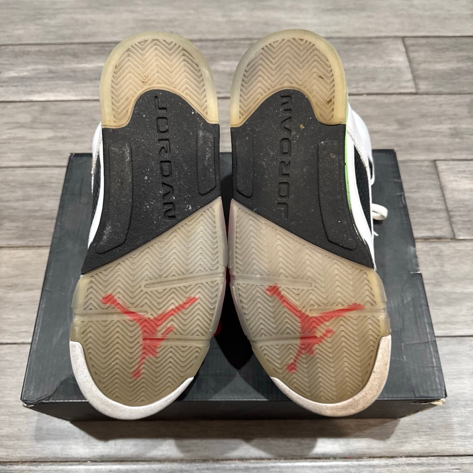 Jordan Brand Jordan 5 Poison Green Size US 10.5 / EU 43-44 - 4 Thumbnail