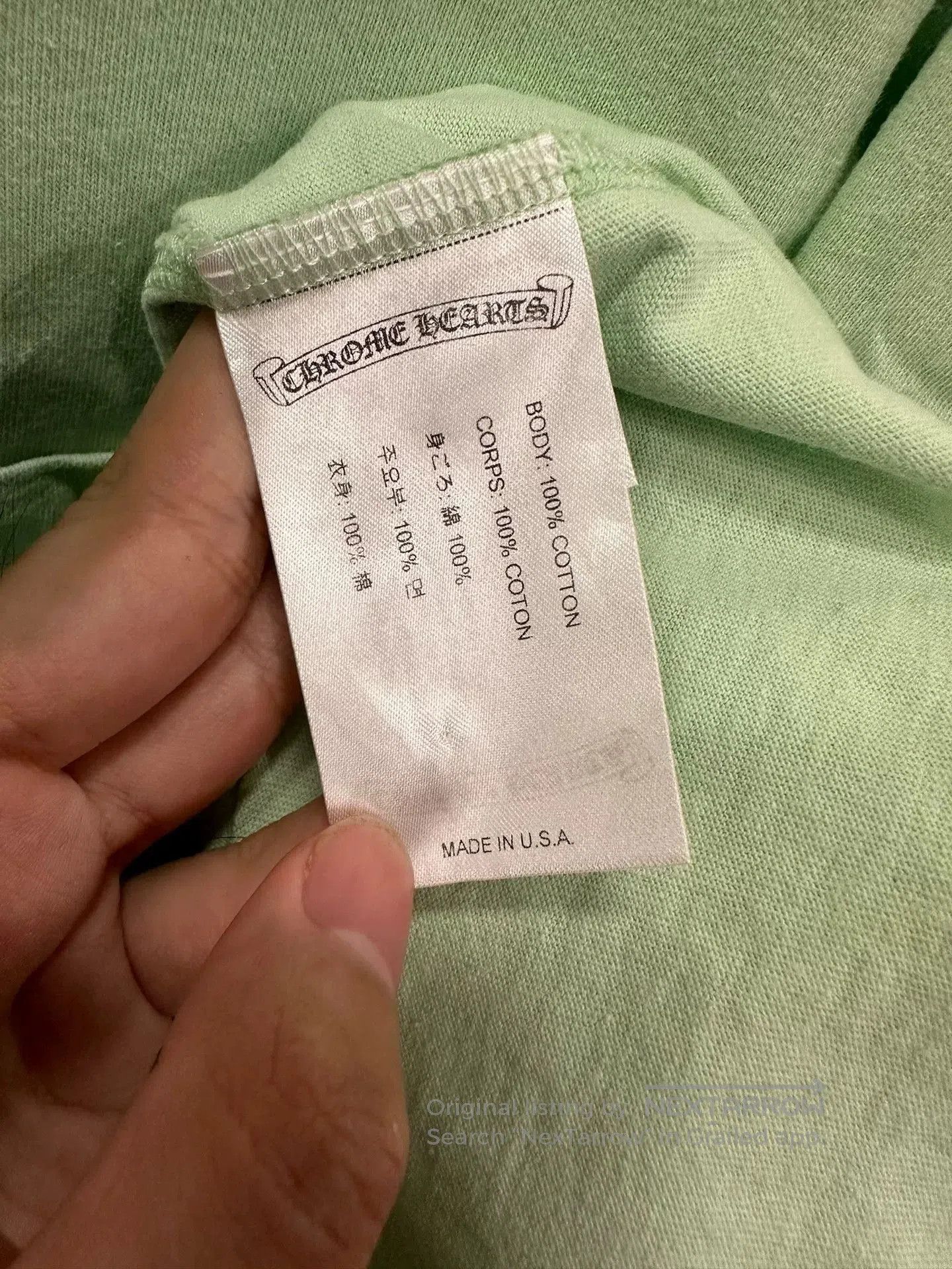 Chrome Hearts Chrome Hearts Mattyboy Graffiti Green Tee. Size US XL / EU 56 / 4 - 4 Thumbnail