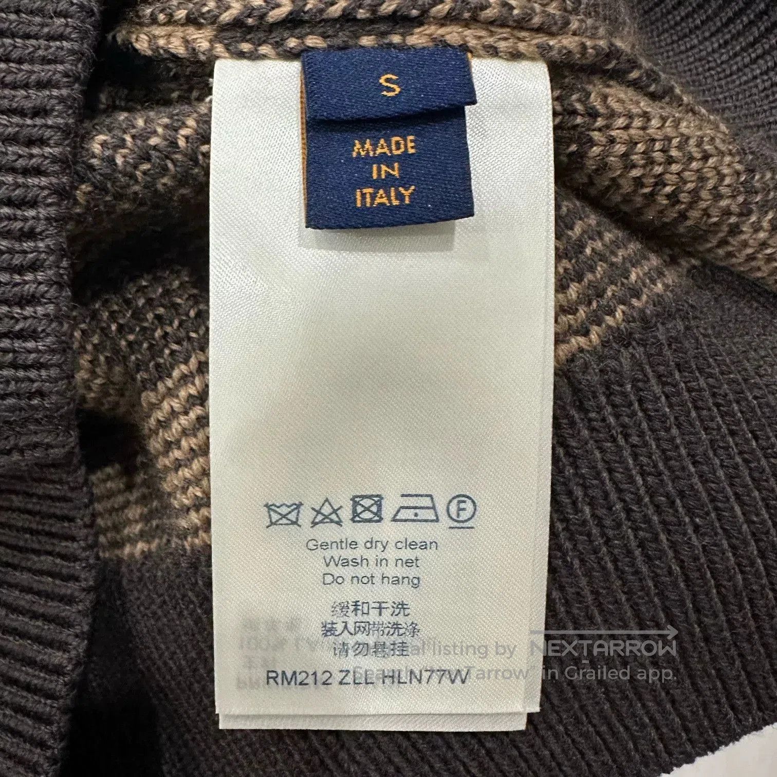 Louis Vuitton Louis Vuitton Checkered Wool Sweater. Size US S / EU 44-46 / 1 - 3 Thumbnail