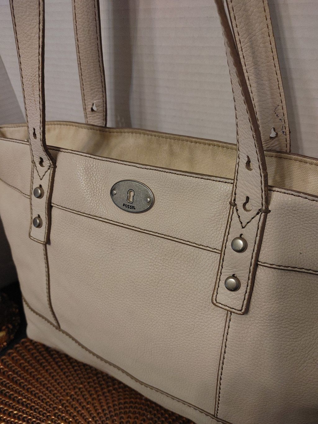 Fossil Fossil Leather Tote Size ONE SIZE - 2 Thumbnail