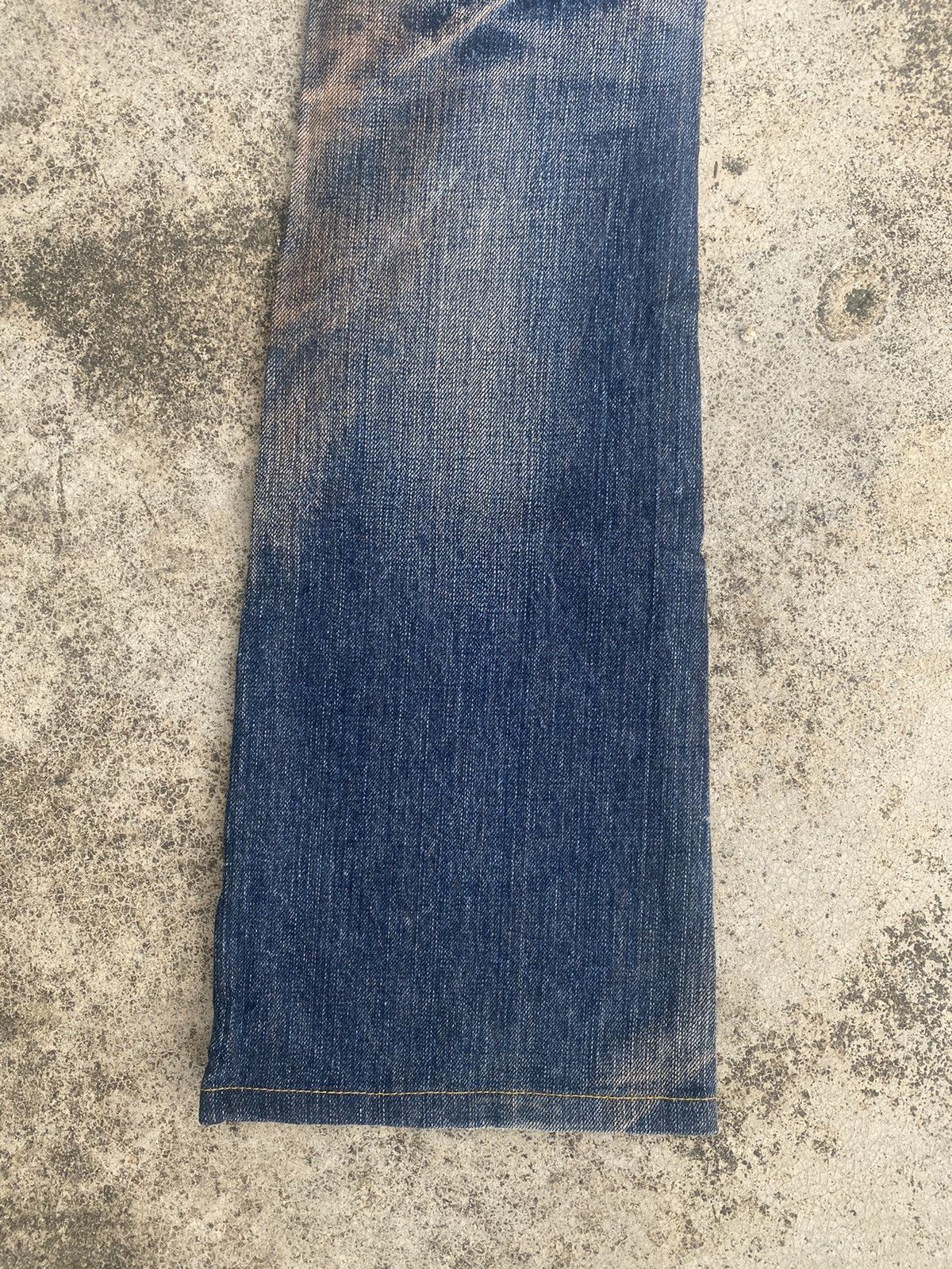 If Six Was Nine × Japanese Brand Flare Jeans Modern Lovers Clawmark Mud Distressd Size US 30 / EU 46 - 16 Thumbnail