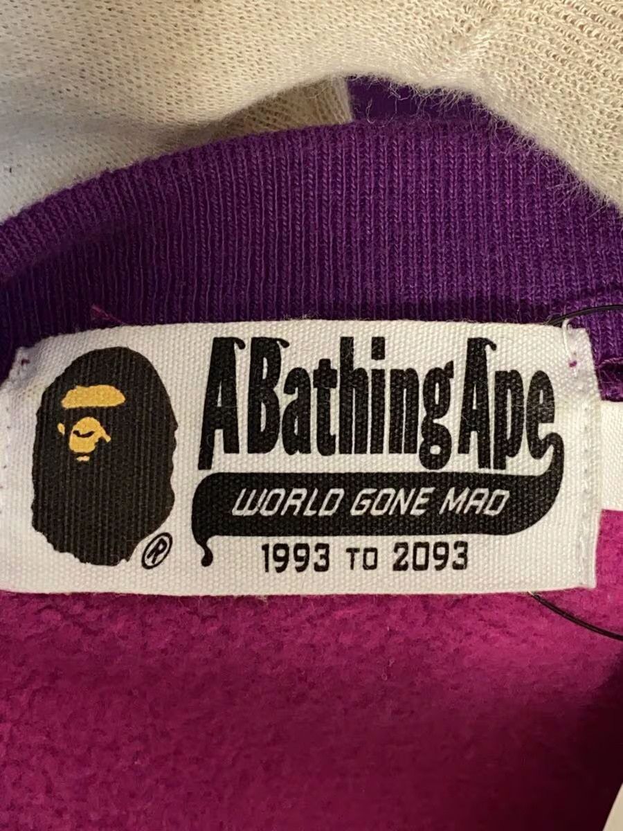Bape A Bathing Ape Monogram Cotton Sweatshirt Purple Size US XL / EU 56 / 4 - 3 Thumbnail