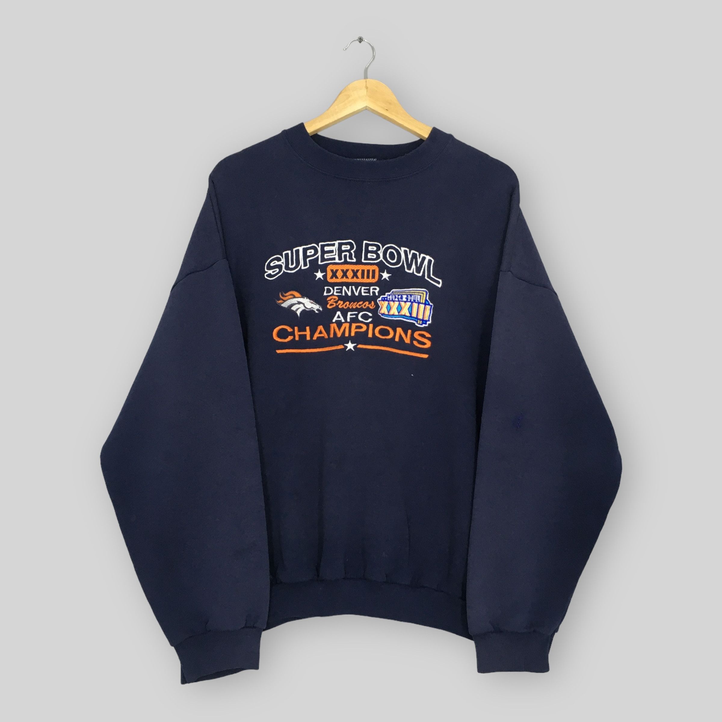 Vintage 90s Denver Broncos NFL Sweatshirt XLarge