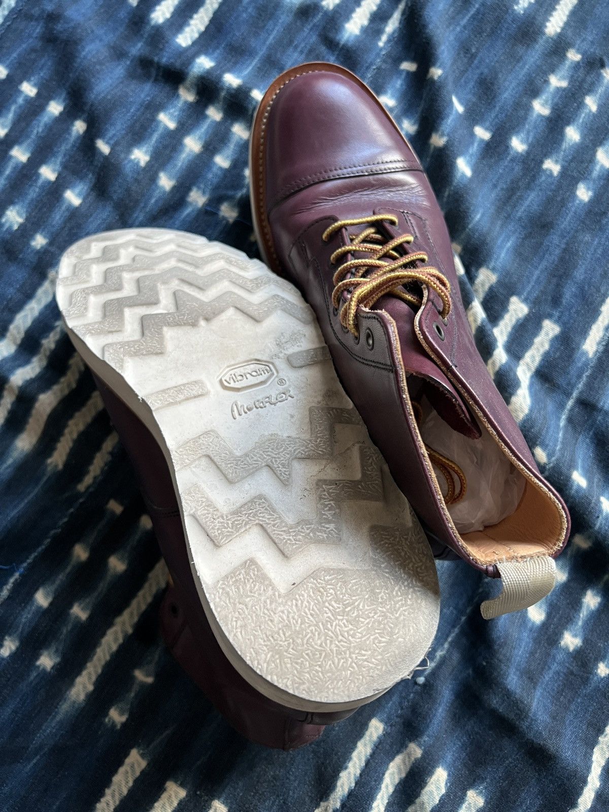 Mark McNairy Tres Bien X Mark Mcnairy Derby Boots Wax leathers Size US 10 / EU 43 - 10 Thumbnail