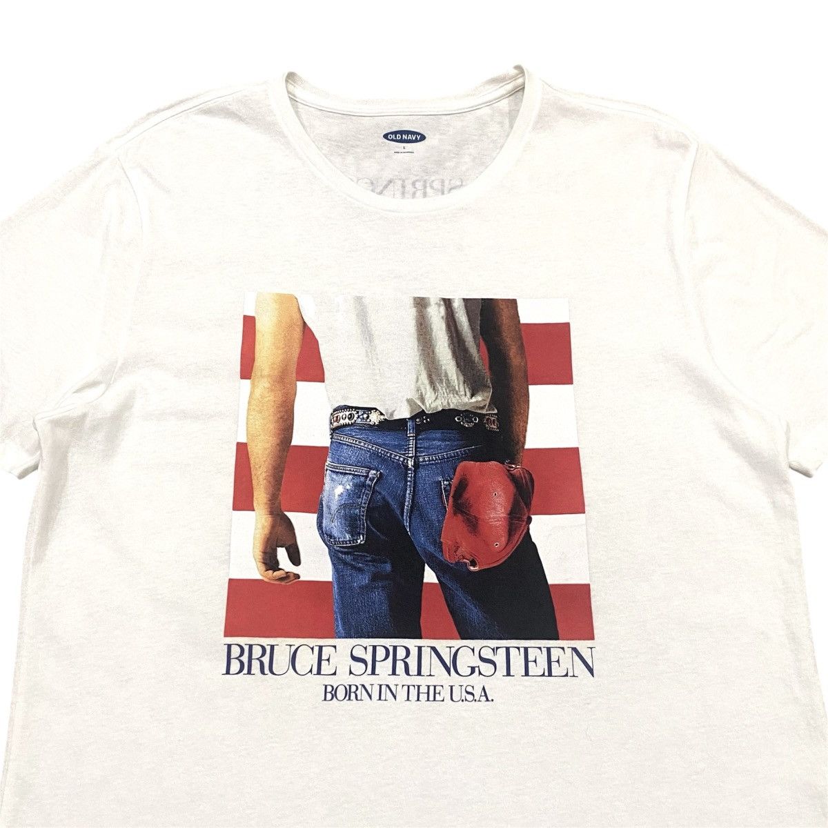 Band Tees Bruce Springsteen Born In The USA Album Tshirt Size US L / EU 52-54 / 3 - 3 Thumbnail