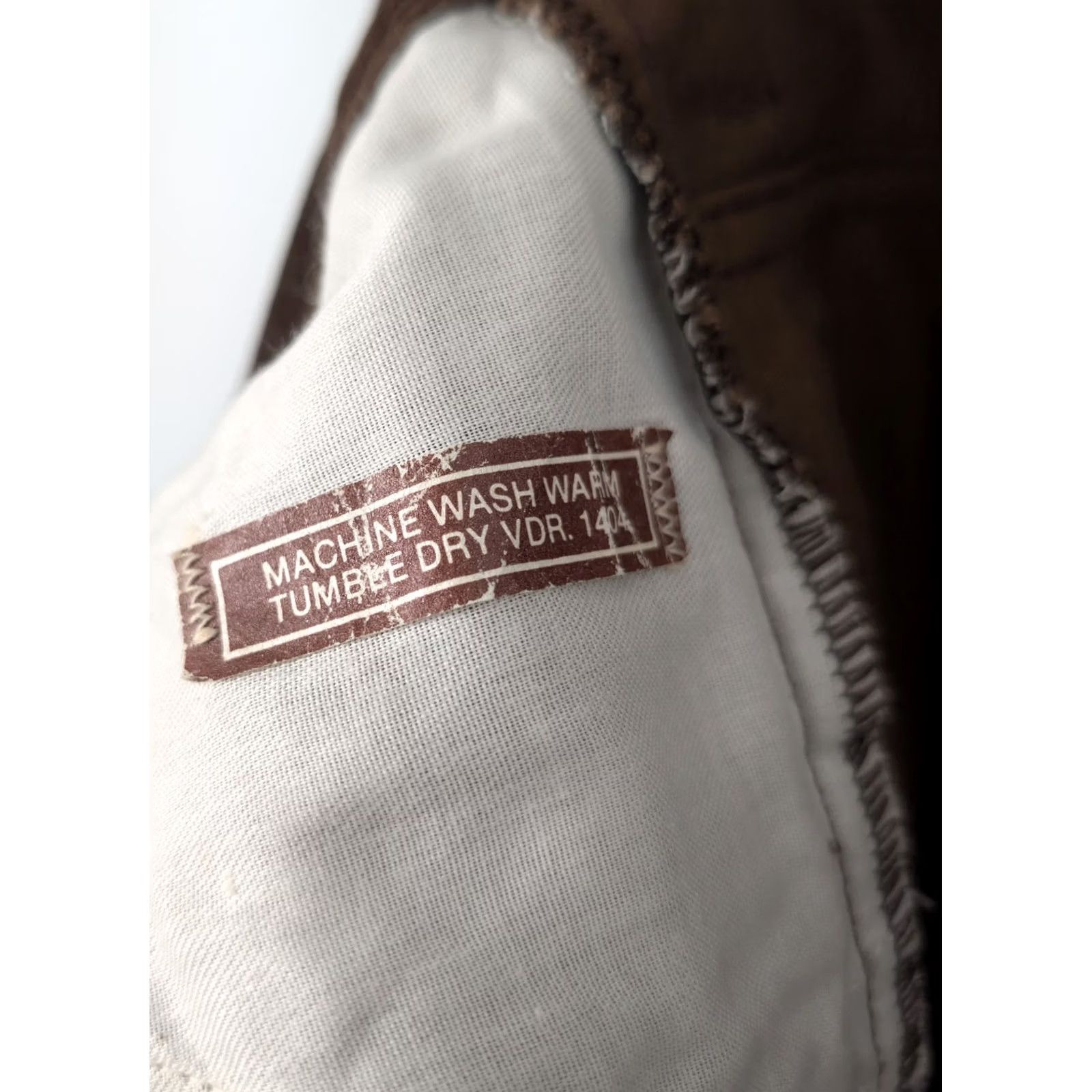 Vintage Vintage 70s Brown Corduroy Pants Talon Zipper Striped Back Pocket USA 30x31 Size US 30 / EU 46 - 5 Thumbnail