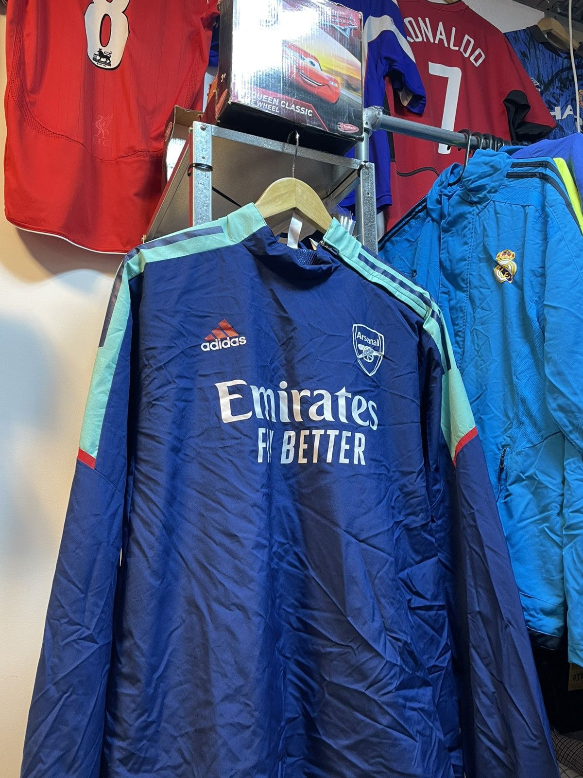Adidas Arsenal Training Tracksuit Size US XL / EU 56 / 4 - 2 Thumbnail