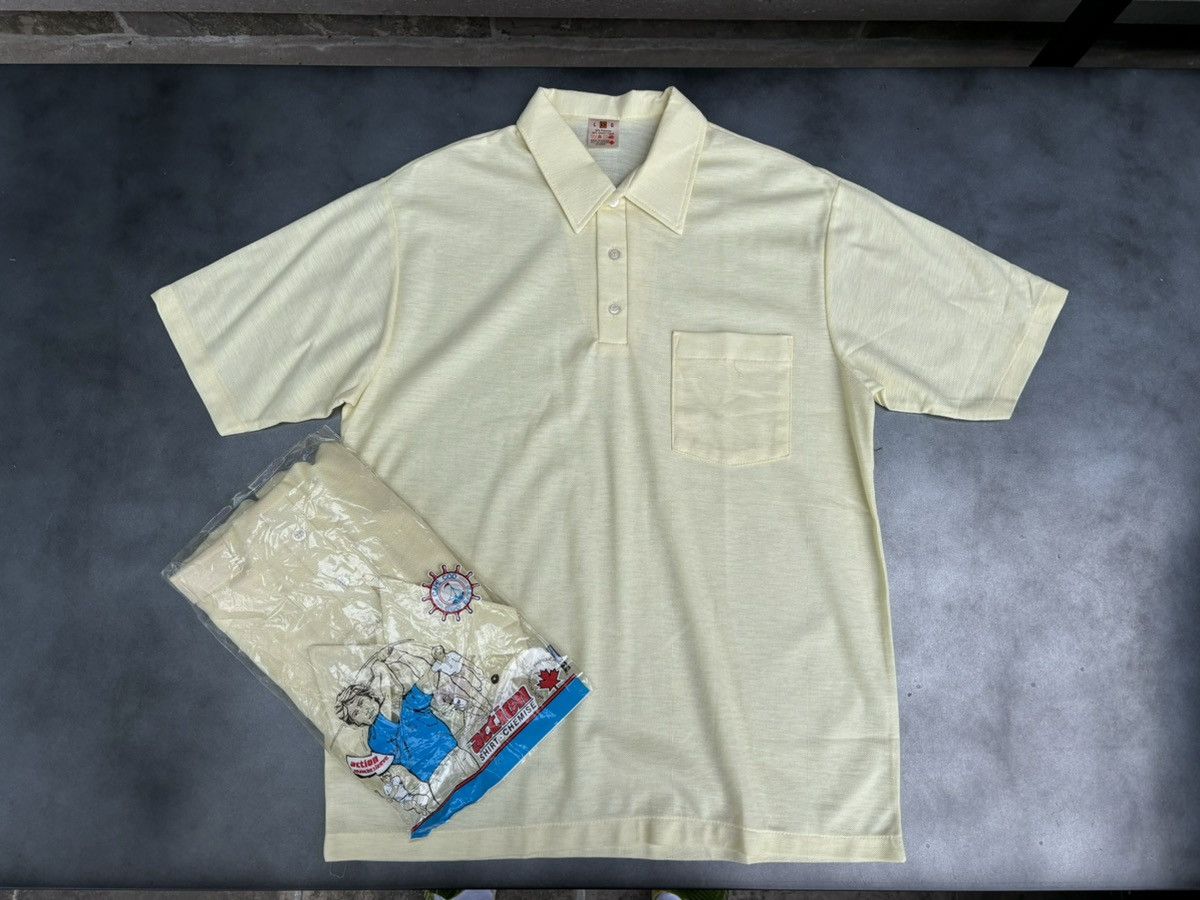 Blank × Deadstock × Vintage 1980s Vintage Polo Shirt 80s 90s 