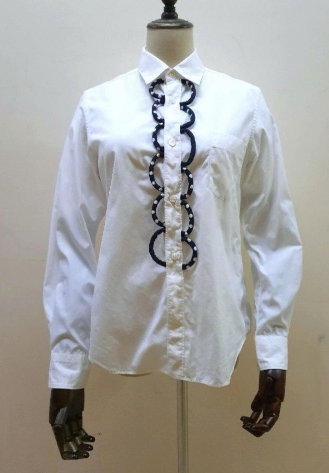 Comme des Garcons Comme des Garçons 2016 Women's Collection CDG White Shirt Size S / US 4 / IT 40 - 1 Thumbnail